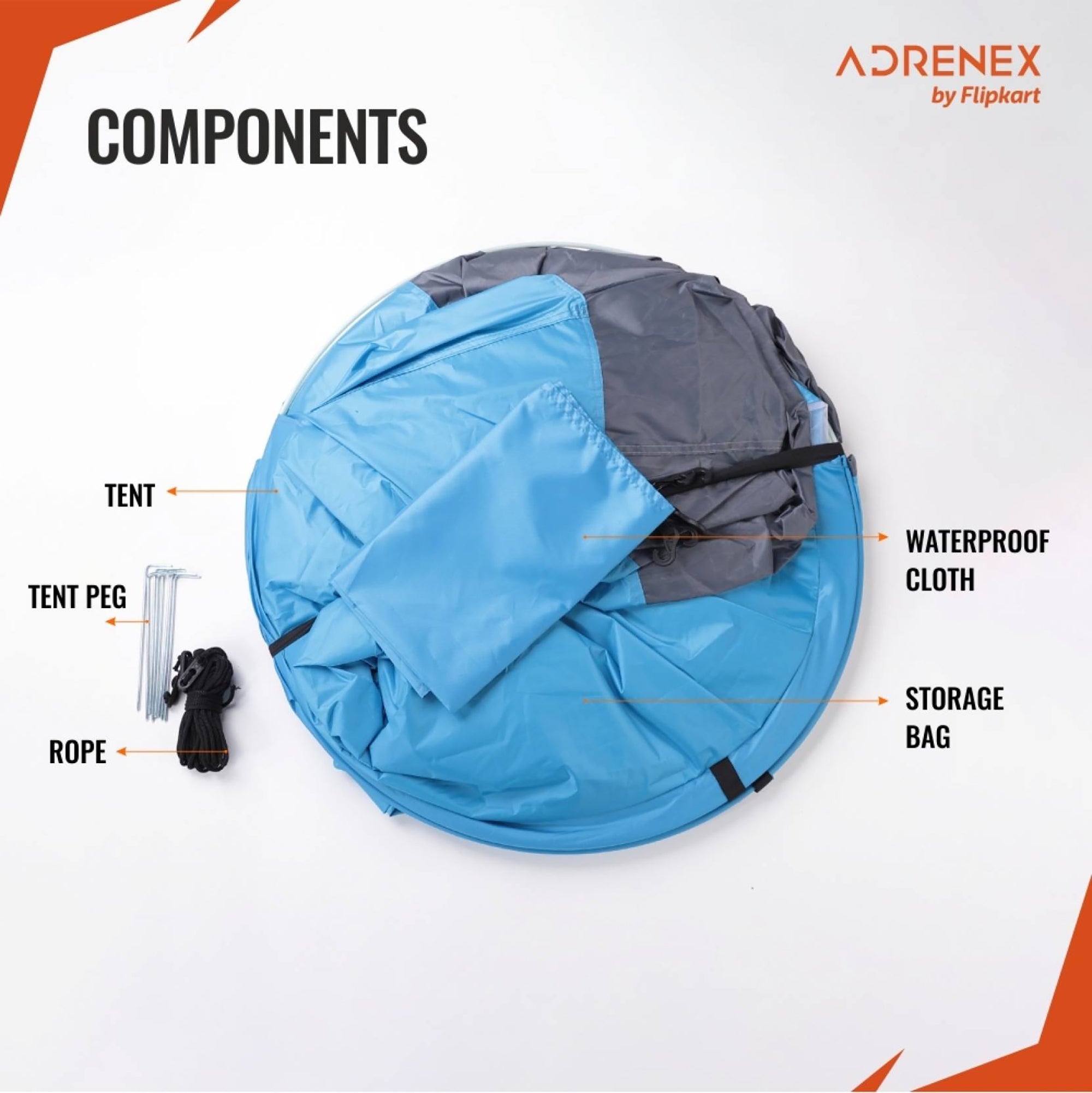 Reach Adrenex Camping Tent - Ideal for Family Camping