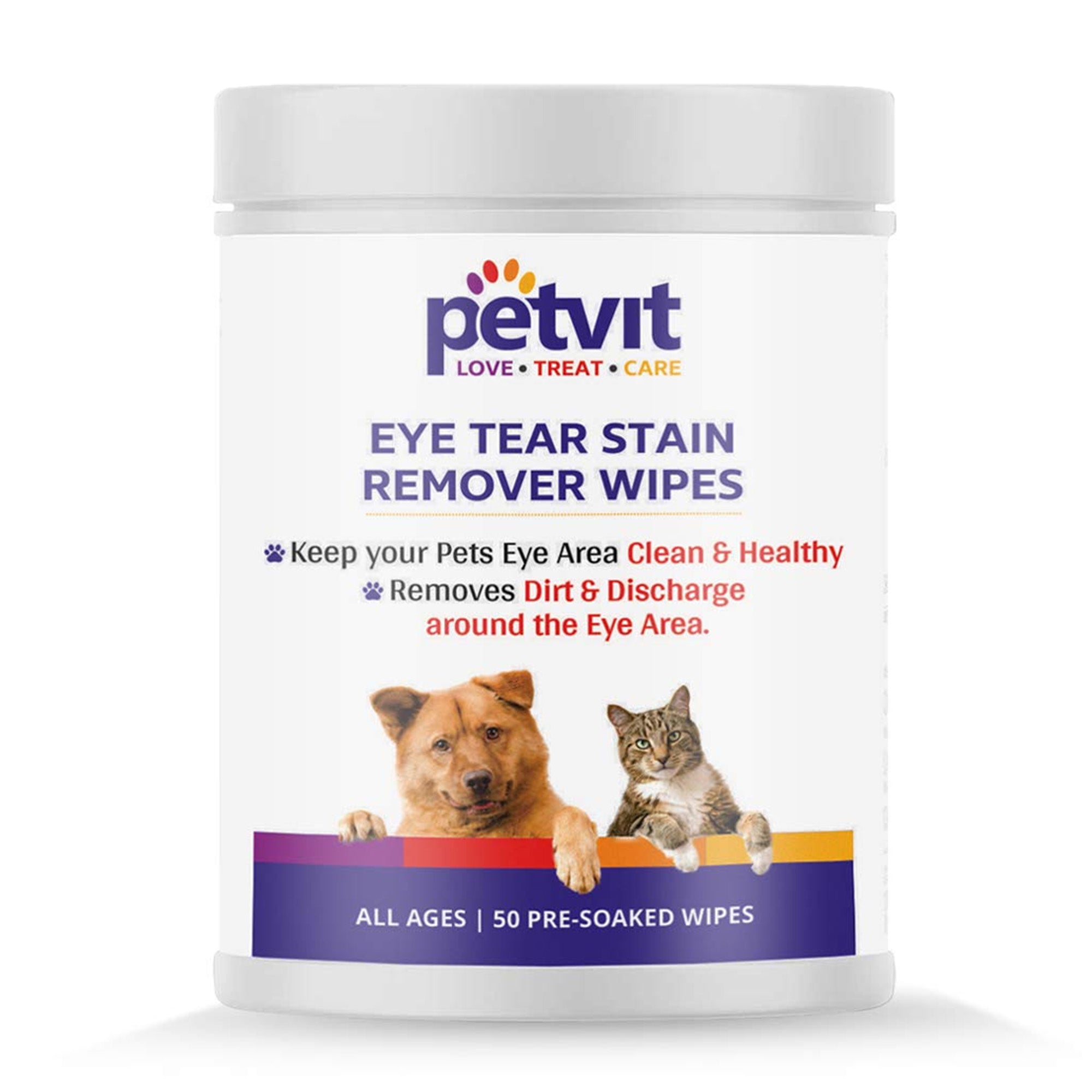 Petvit anti itch pet wipes - Convenient wipes for pet hygiene