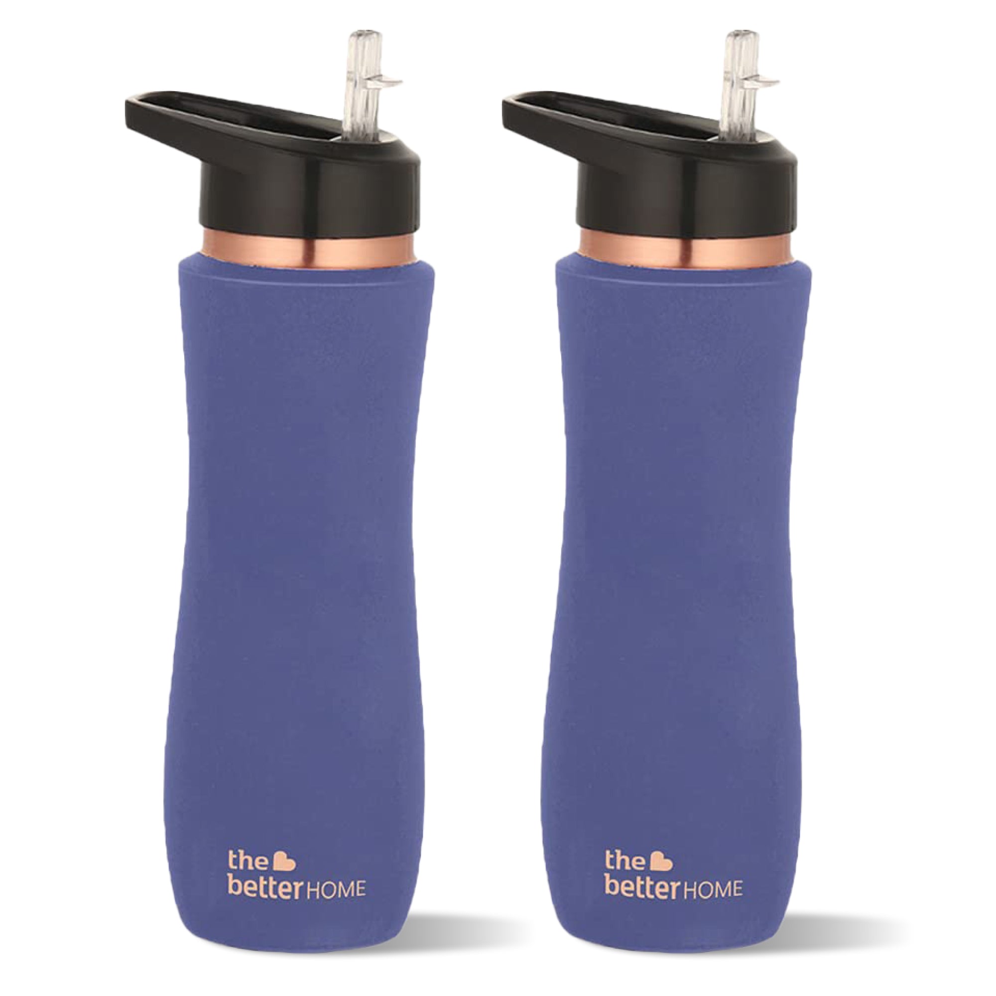 The Better Home copper water bottle - innovative sipper design