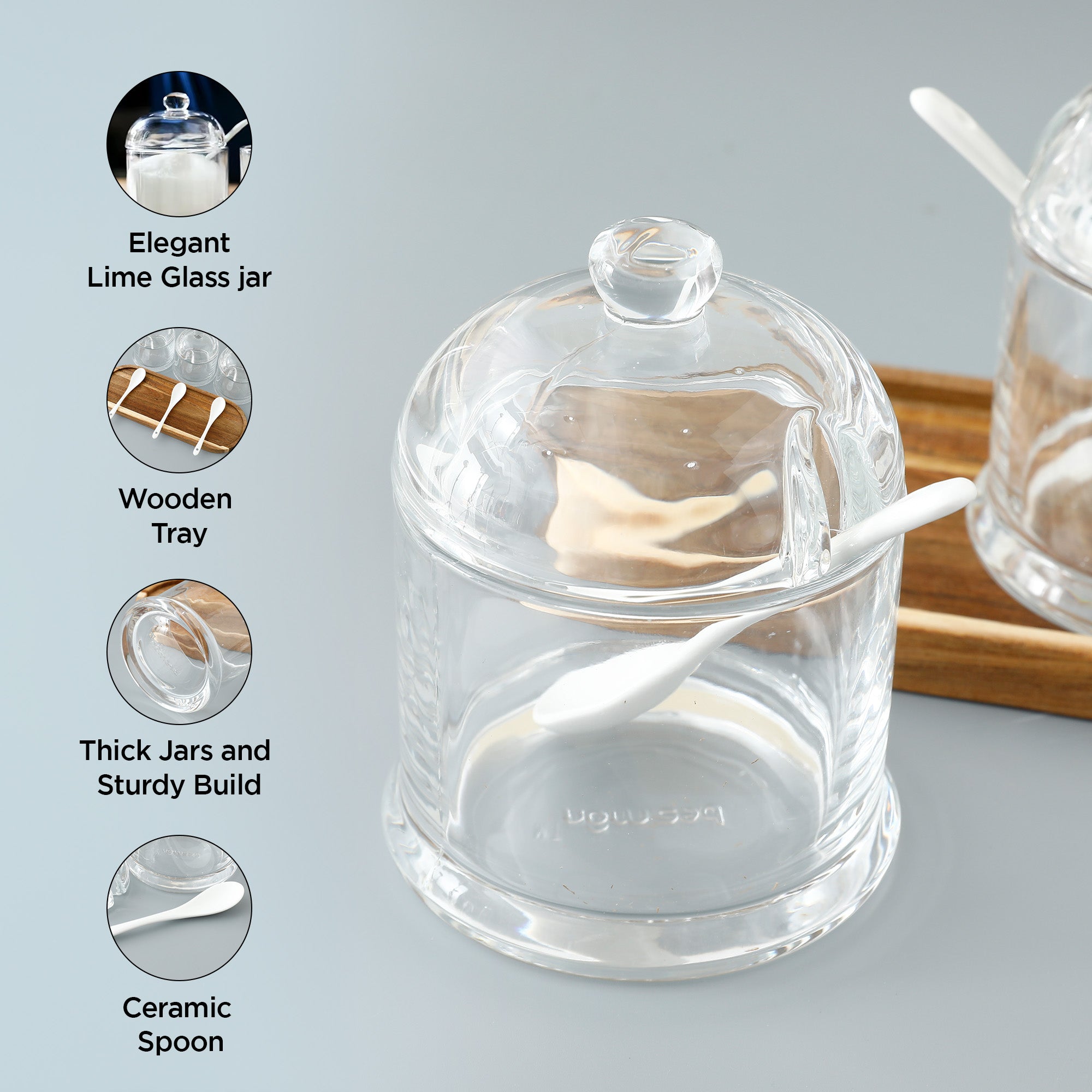 The Better Home UMAI Borosilicate Jars - Freshness guaranteed