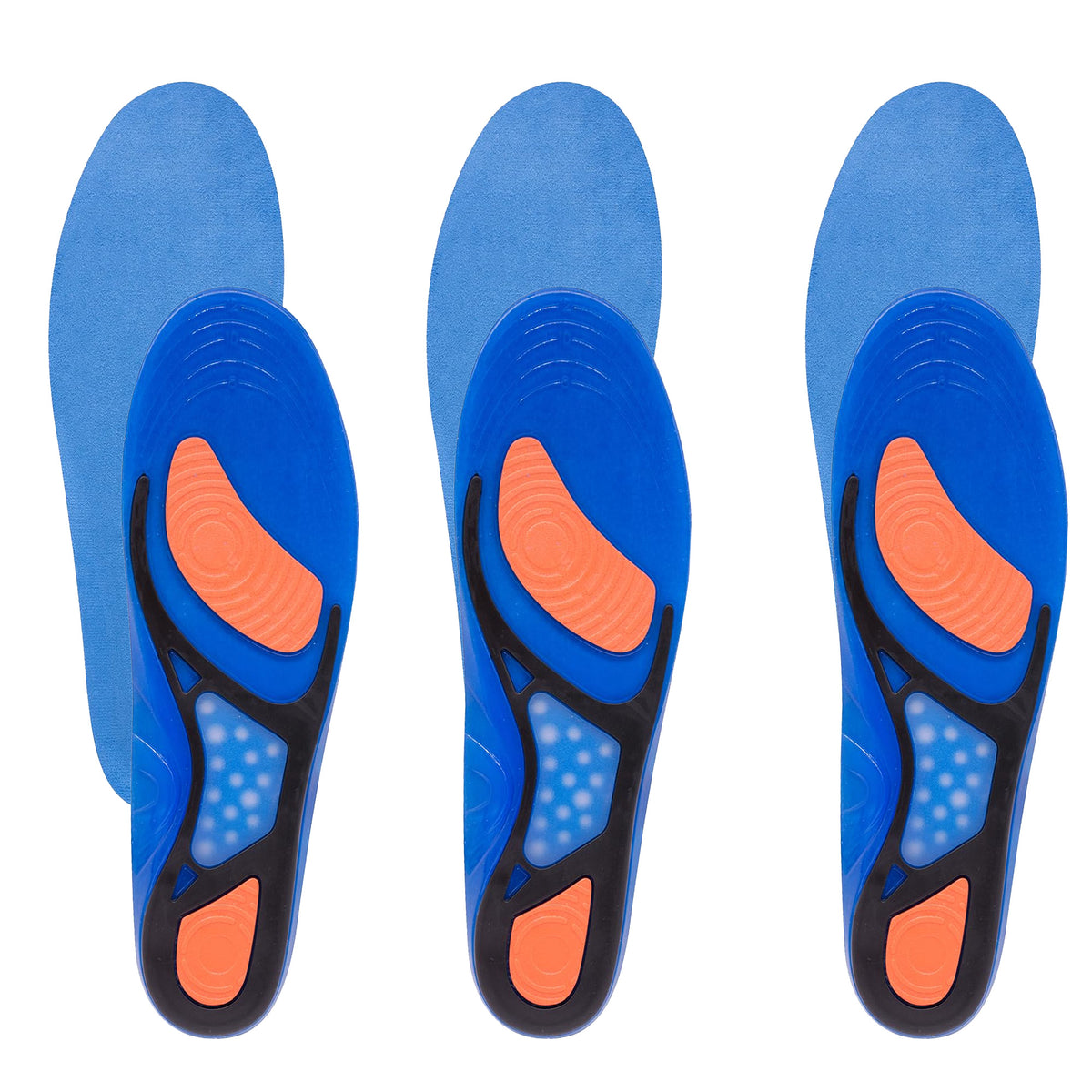 Dr Foot orthotic shoe soles - optimal arch support