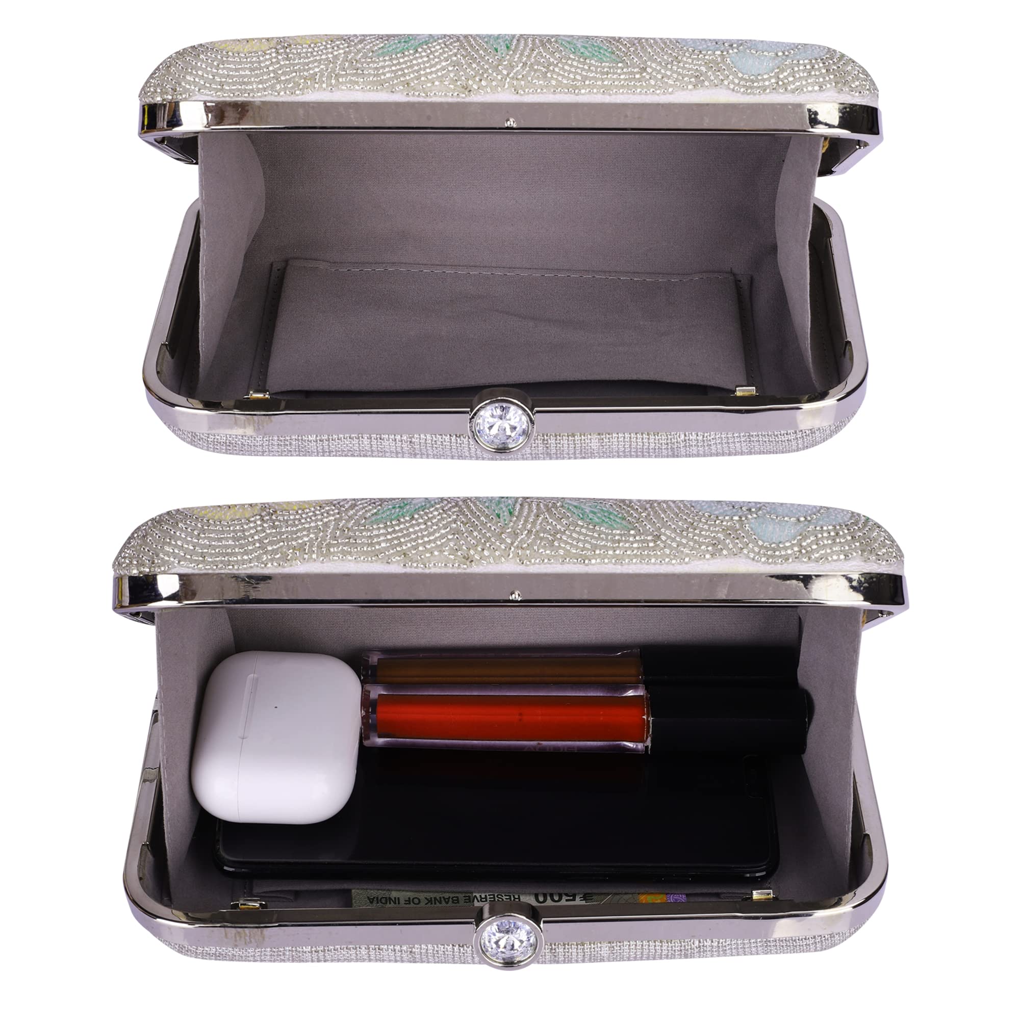 Clownfish Norah Clutch with Chain Strap - Stylish outing