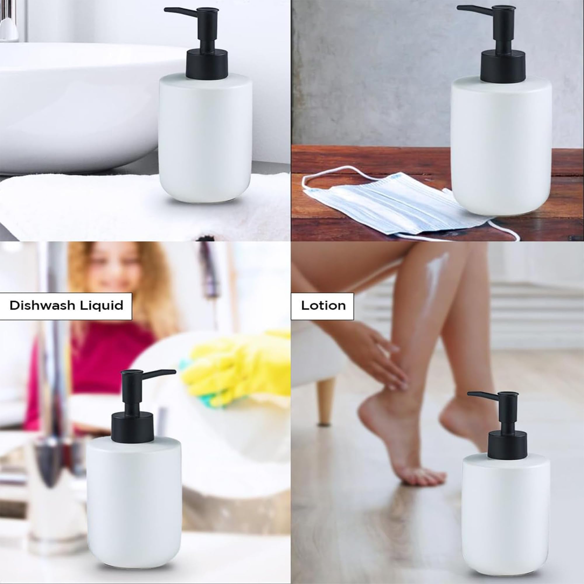 Kuber Industries Liquid Soap Dispenser - Ideal for Home Use