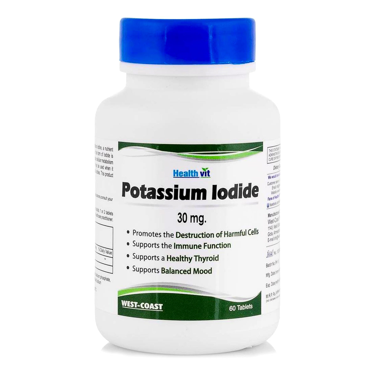 Healthvit potassium iodide - Essential nutrient for wellness