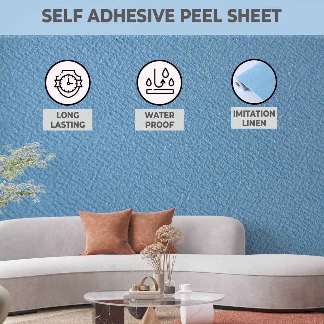 Kuber Imitation Linen Wallpaper - Office Styling