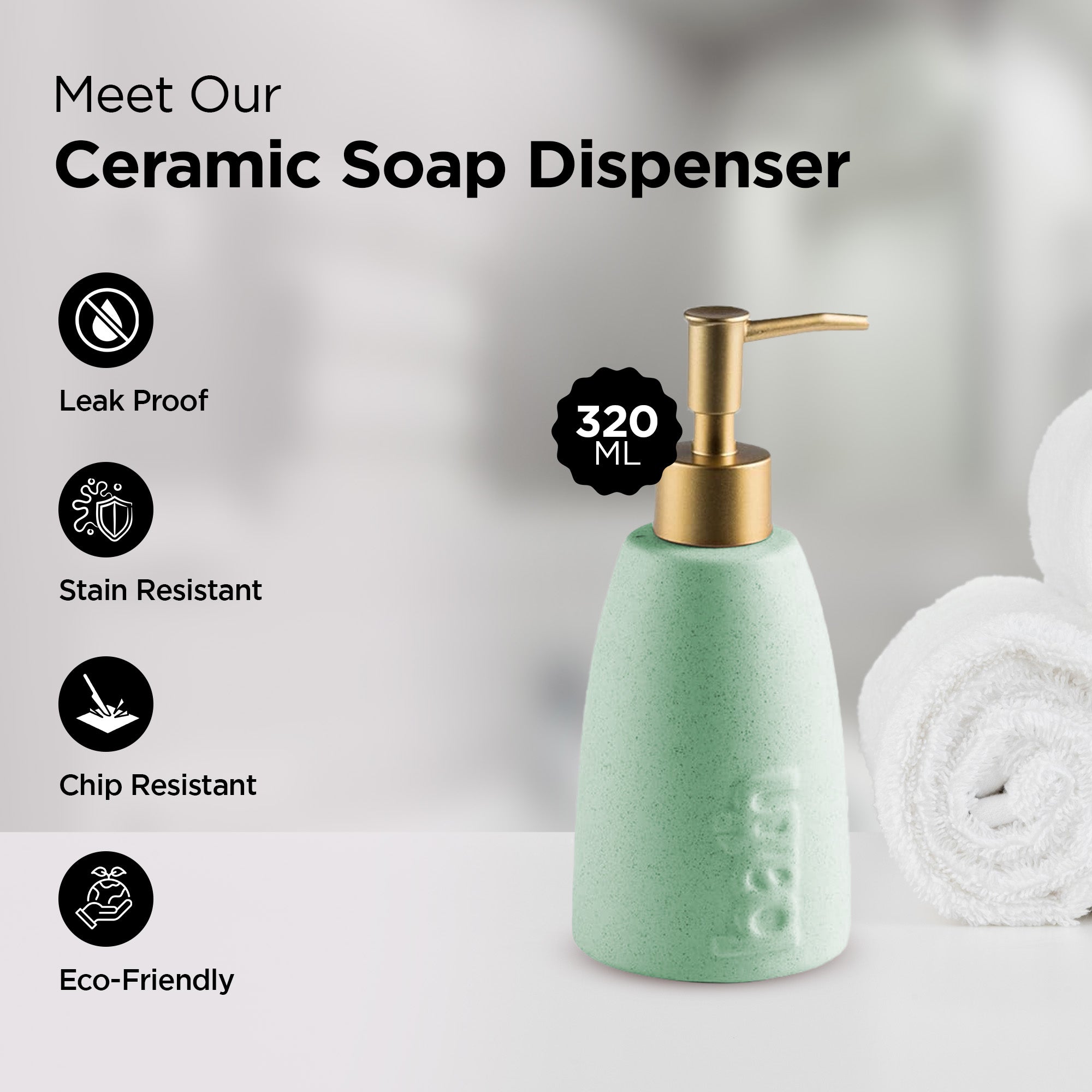 UMAI elegant soap dispensers - office use
