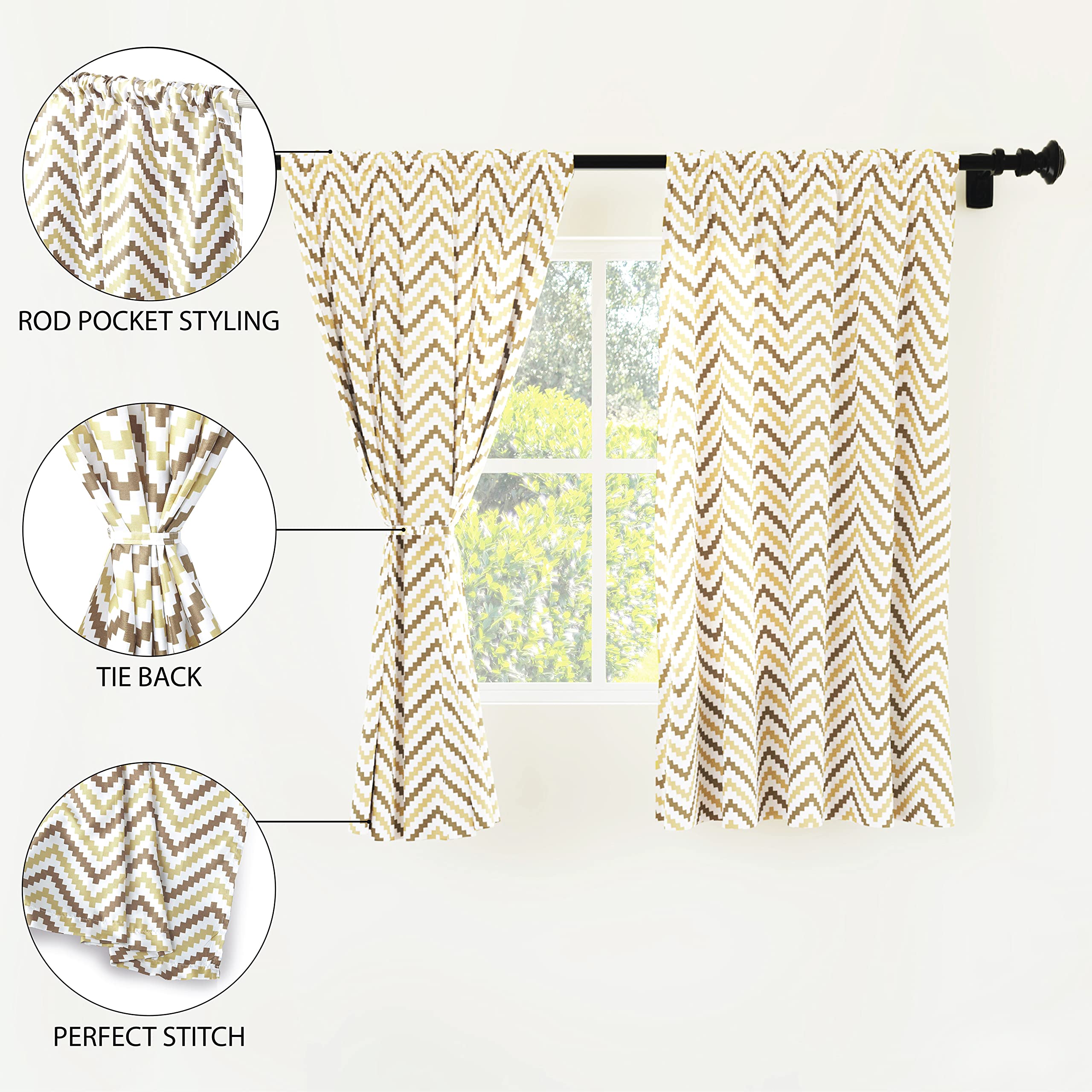 Encasa window curtain - cozy kid's room enhancement