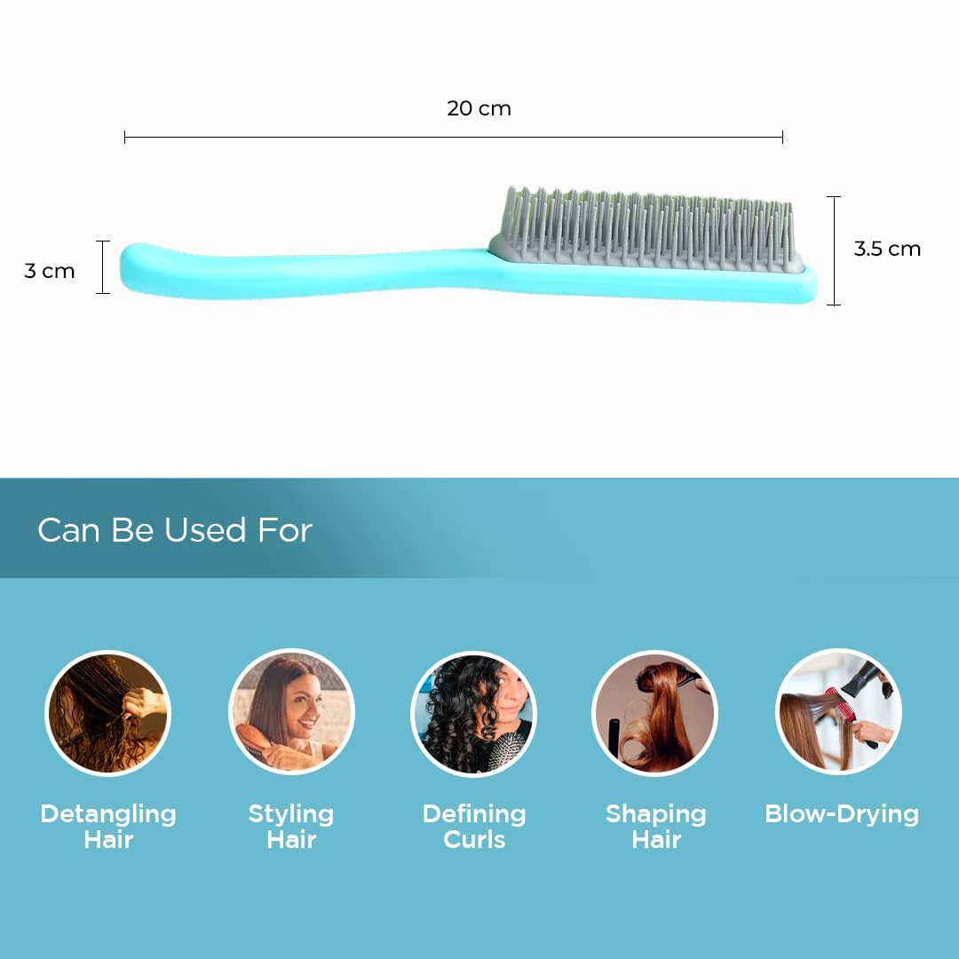 Kuber Industries paddle hair brush - Travel accessory