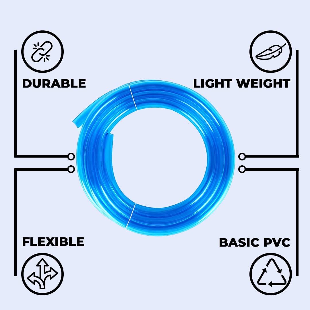 Kuber Industries Basic PVC Water Pipe - Perfect for pet washing