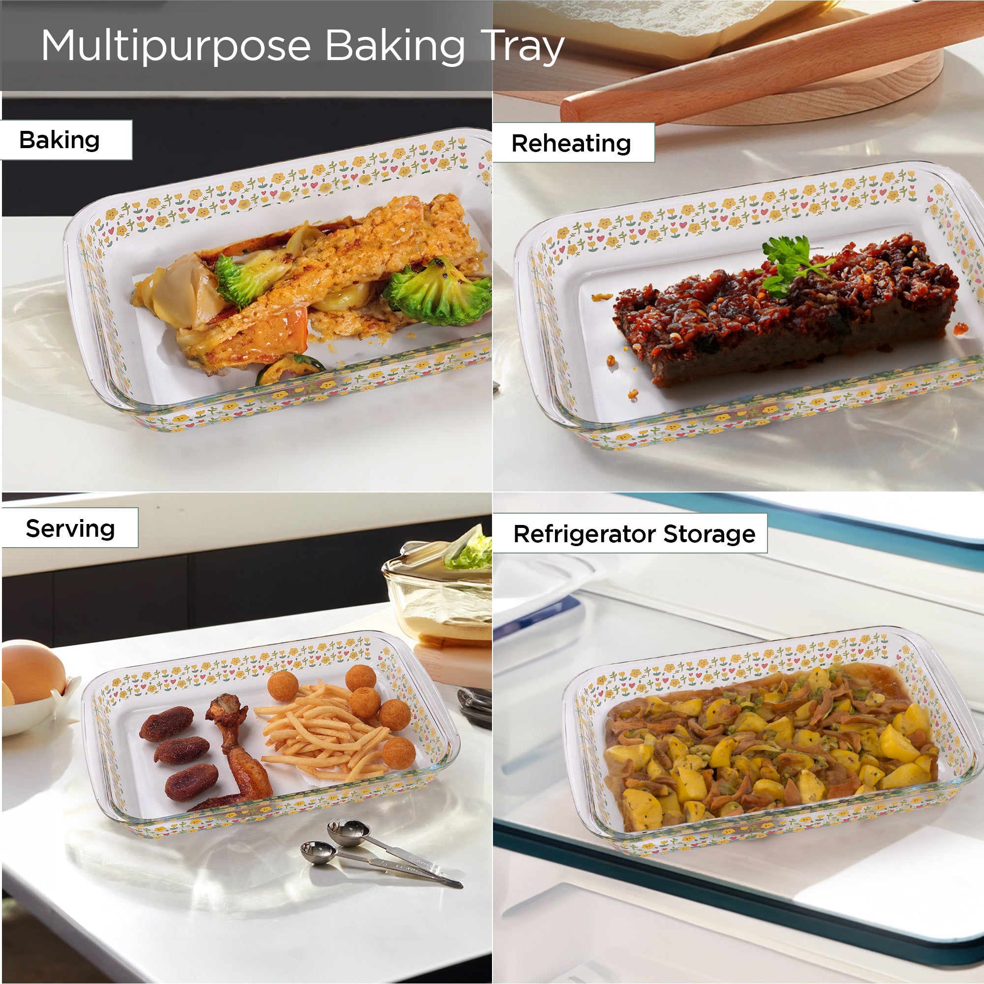 UMAI multi-purpose glass baking dish - great for roasting vegetables