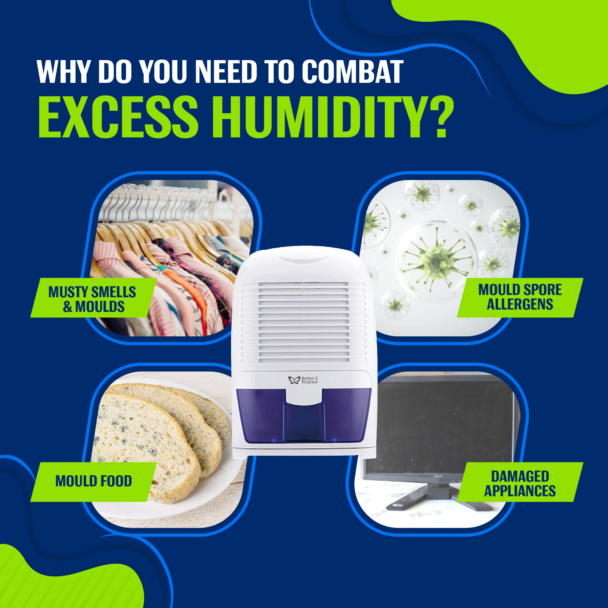 Absorbia dehumidifier - for closet freshness