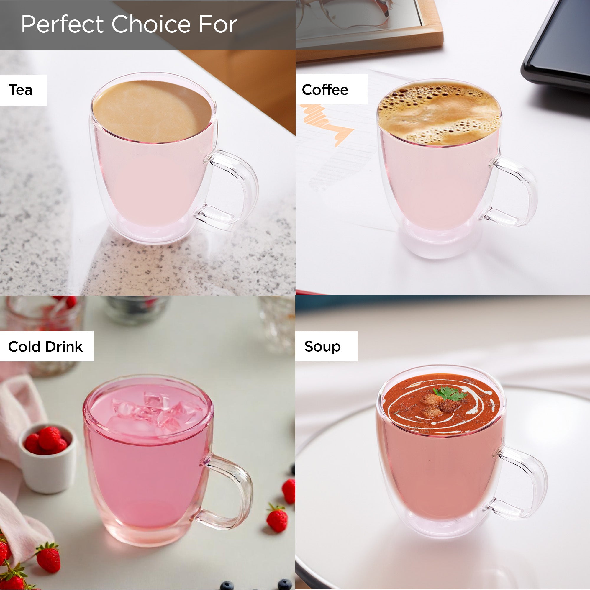 UMAI insulated coffee mug set - for family gatherings