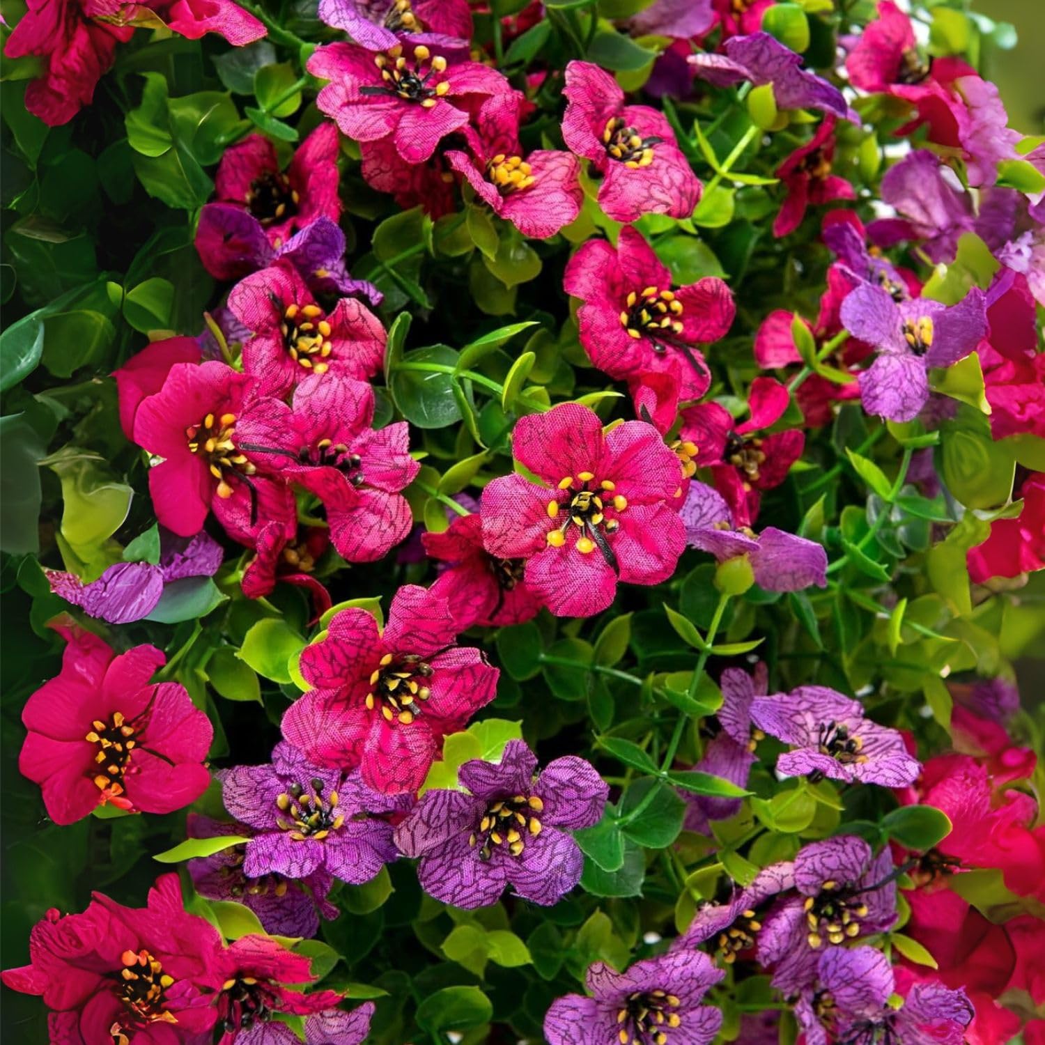 fake hanging plants for outside Buy Combo: Artificial Hanging Plants with Basket