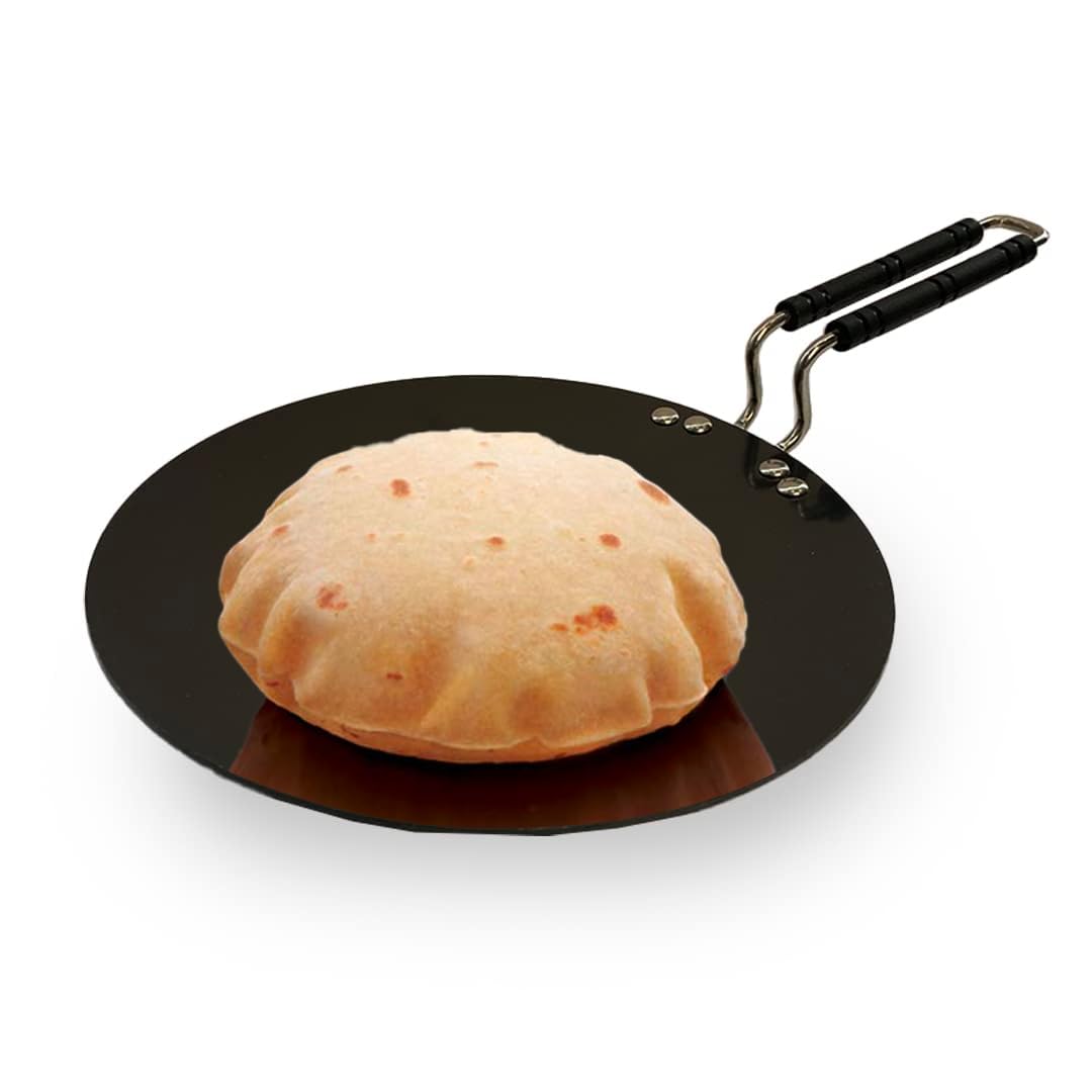 SAVYA HOME Roti Tawa - Stylish Black Design