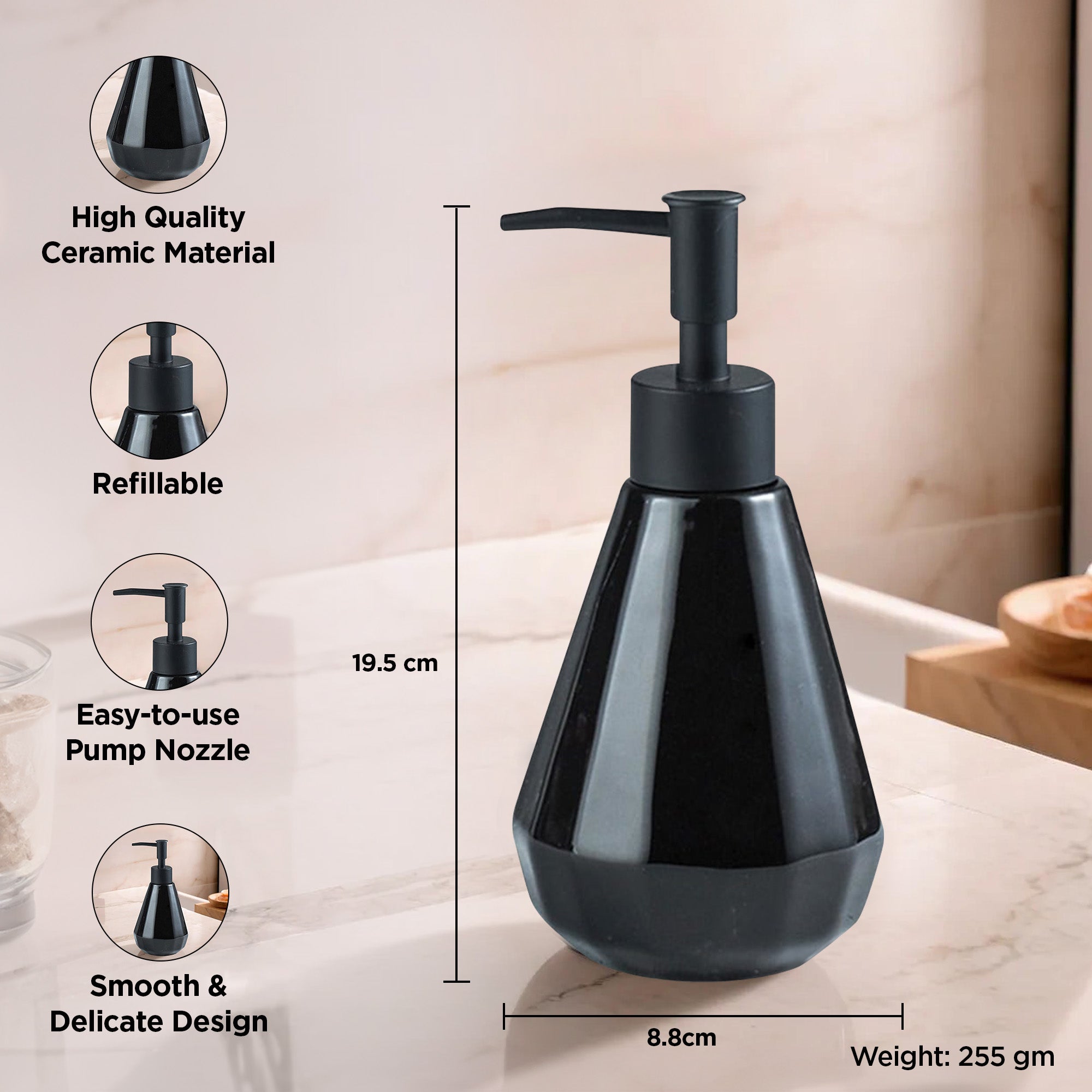 UMAI stylish soap dispensers - home decor