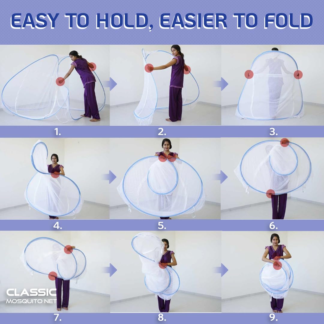 Classic Mosquito Net - King size protection against mosquitoes
