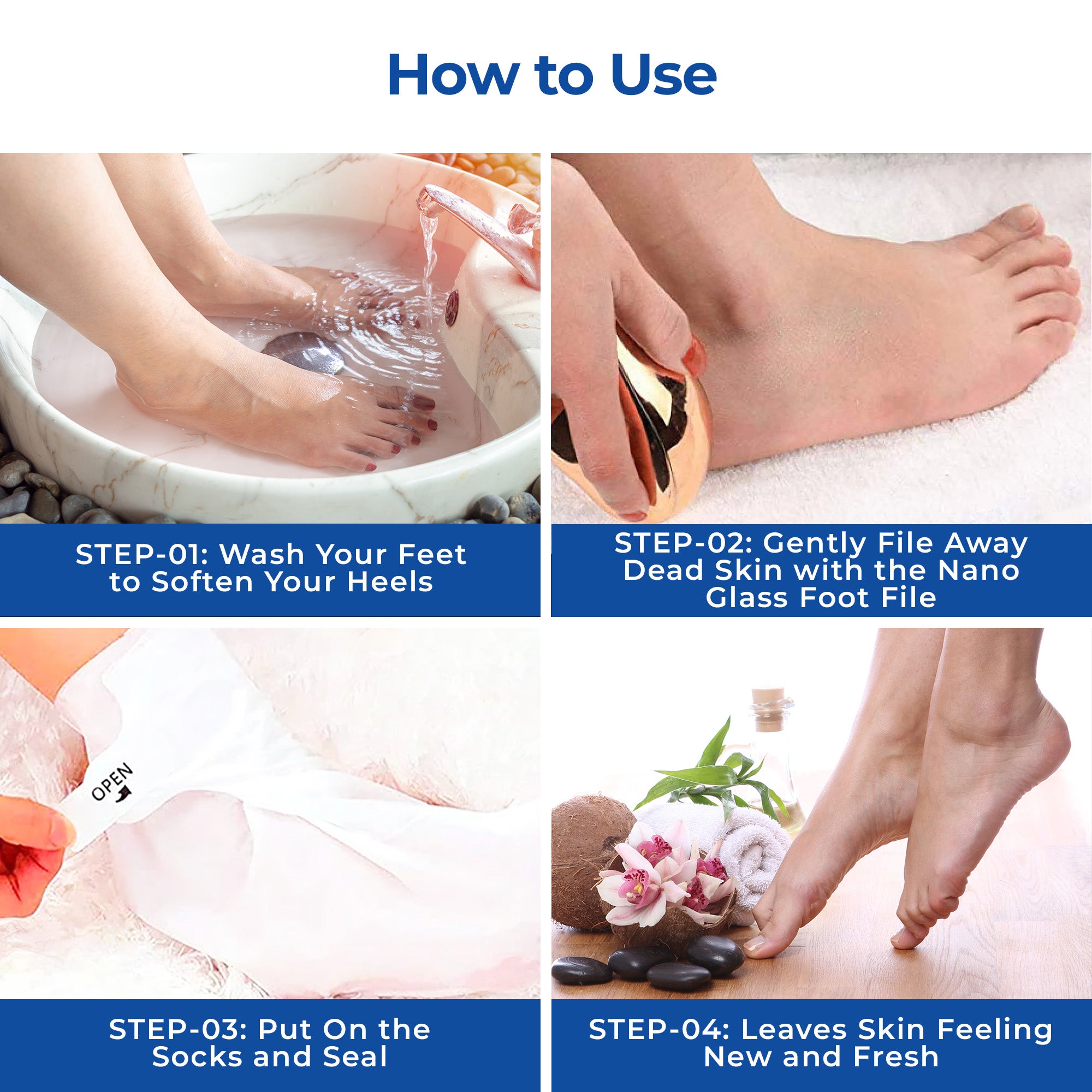Dr Foot Foot Peel Off Mask - Gentle rejuvenation