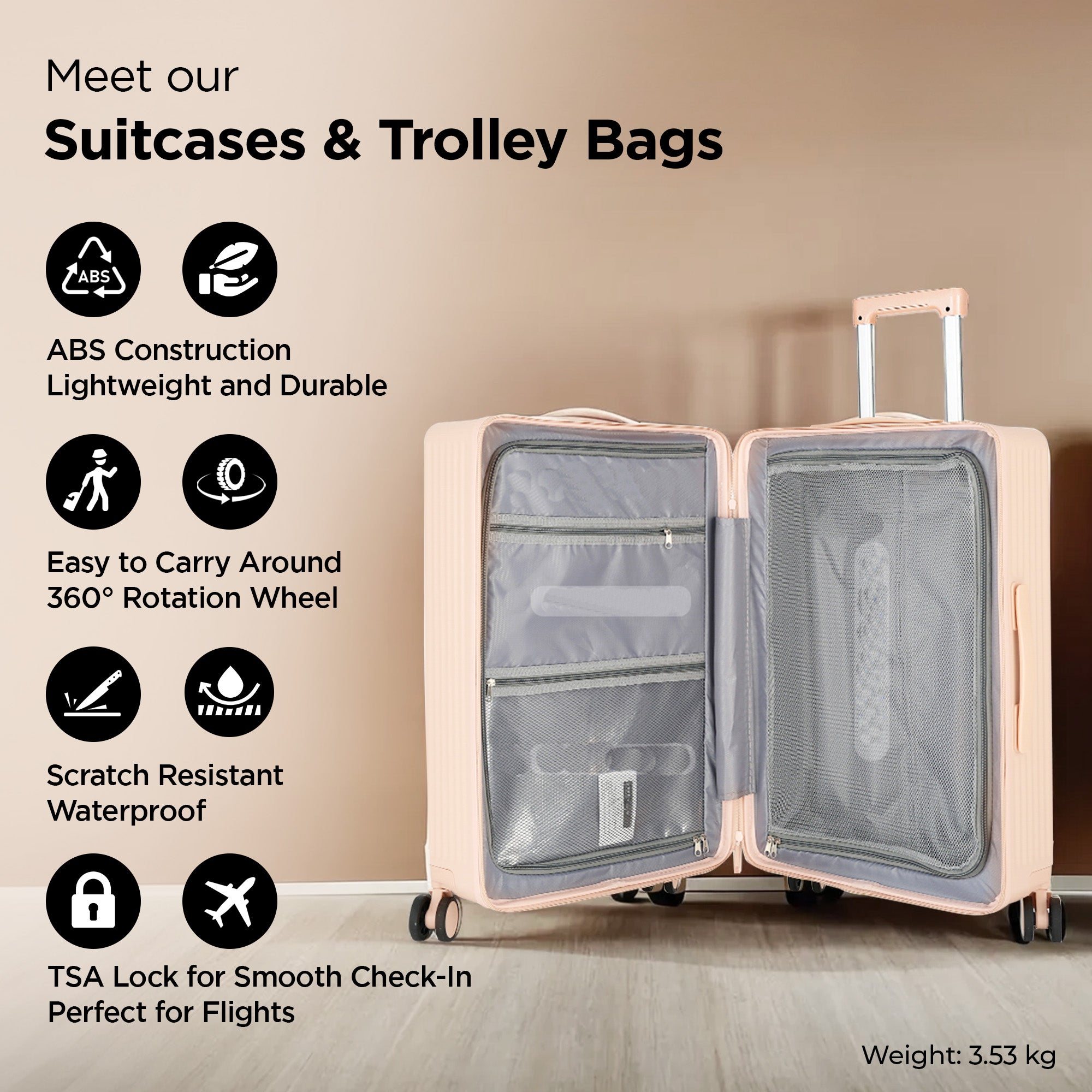 UMAI luggage bag - ideal for business and leisure travel