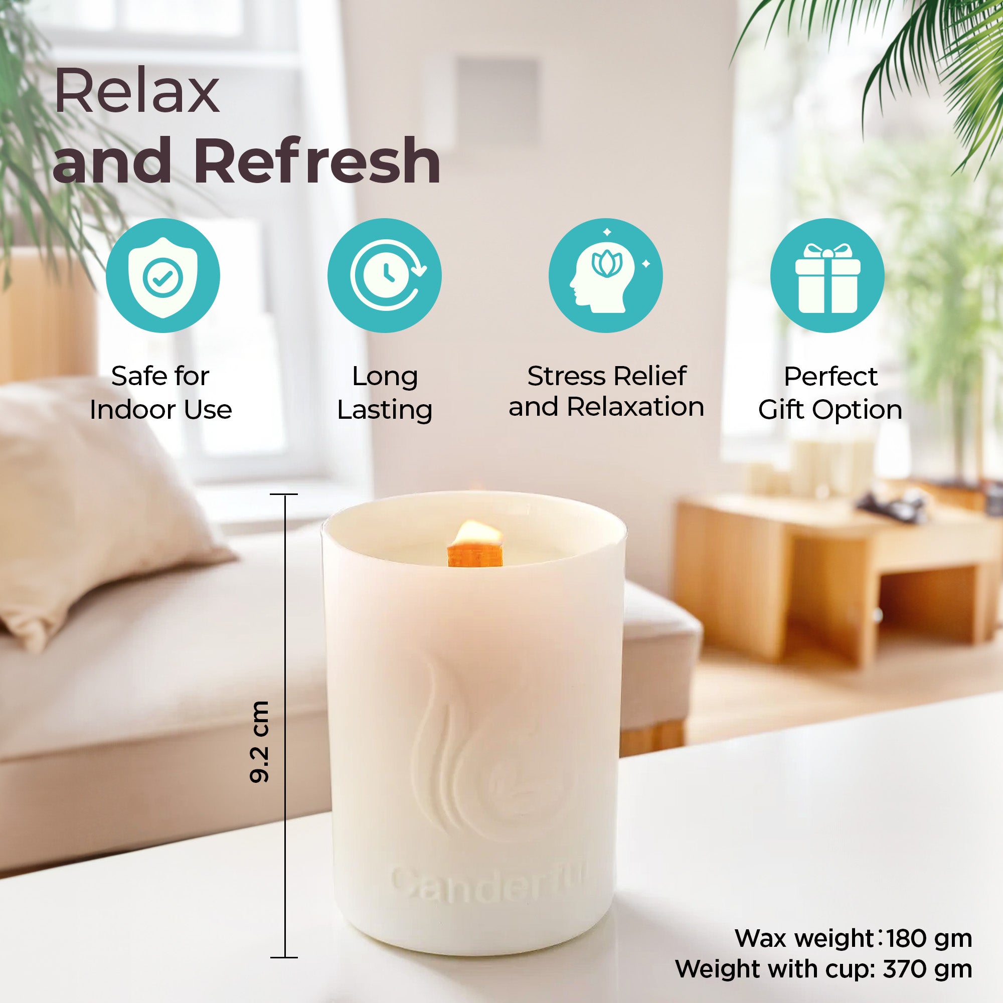The Better Home scented candle - Elegant piece for living rooms