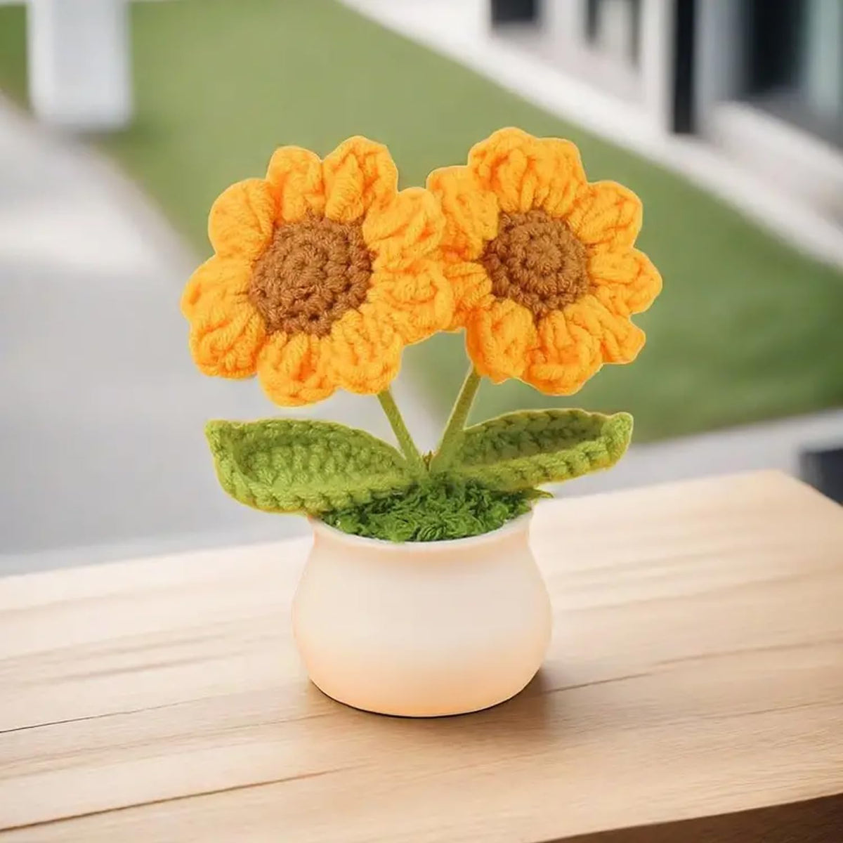 Ekhasa vibrant sunflower arrangement - unique table centerpiece