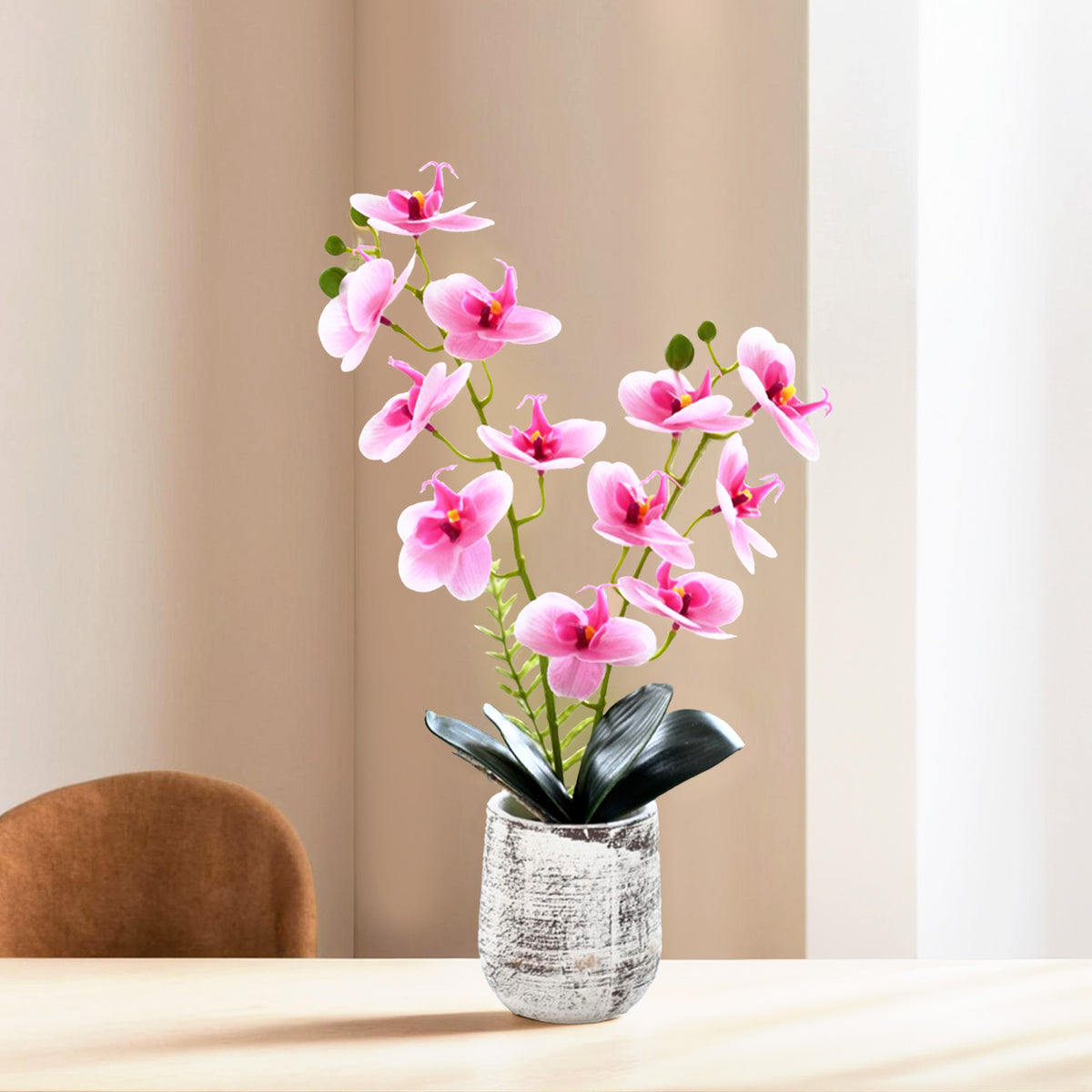 UMAI pink artificial plants - Unique gift for occasions