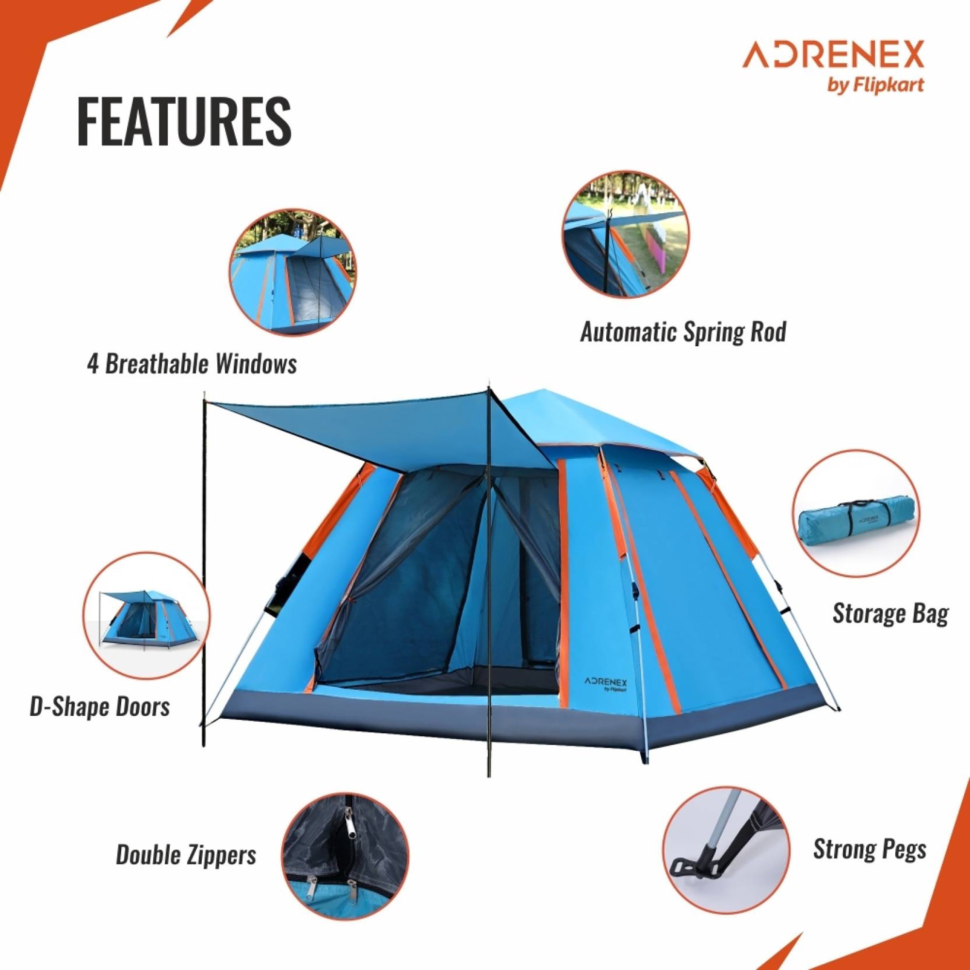 Reach waterproof tent - backyard gathering use