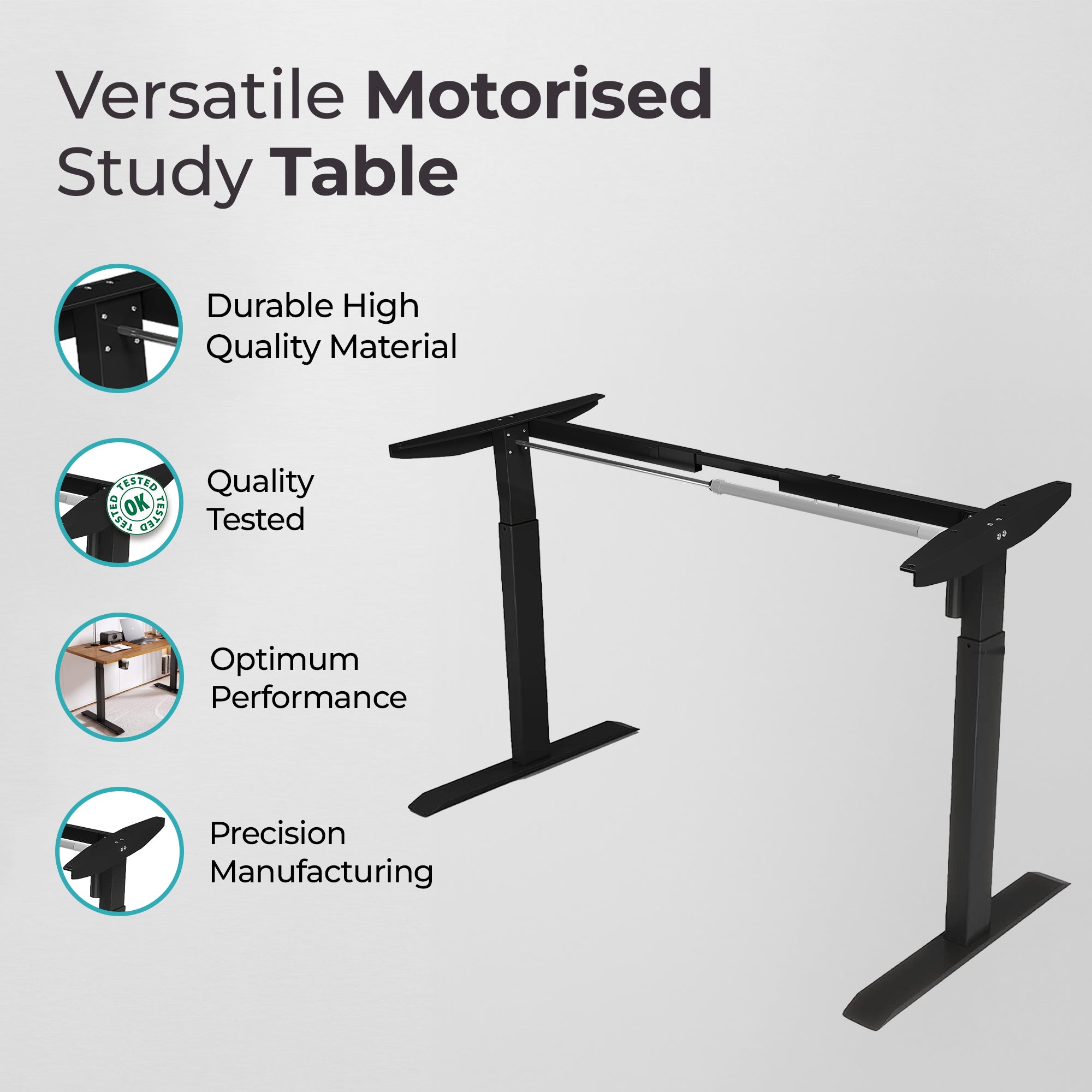 The Better Home Desk Frame - Easy assembly and cable management