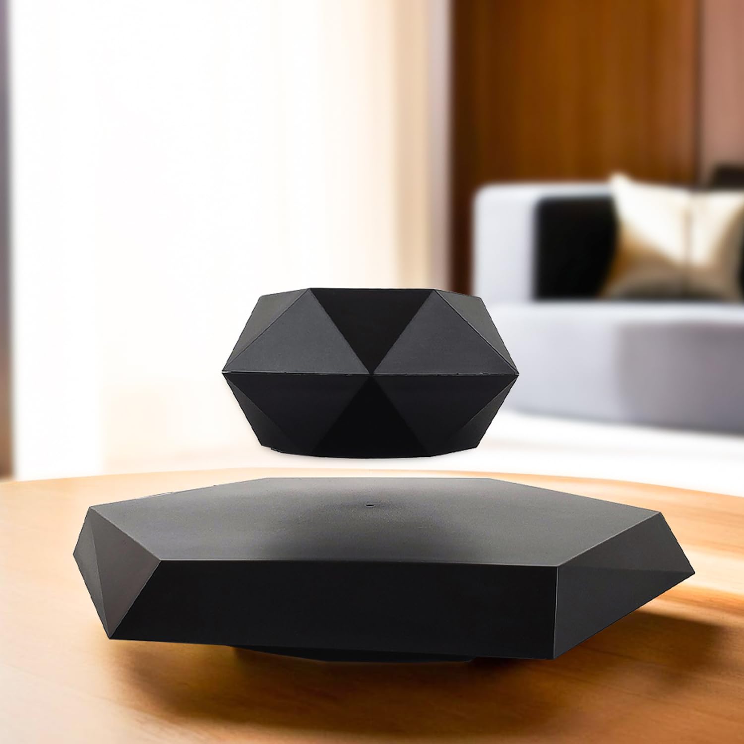 Ekhasa black plant pot - modern tabletop accessory