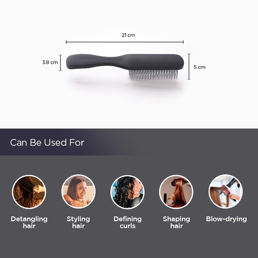 Kuber Industries hair brush - styling tool for curly hair