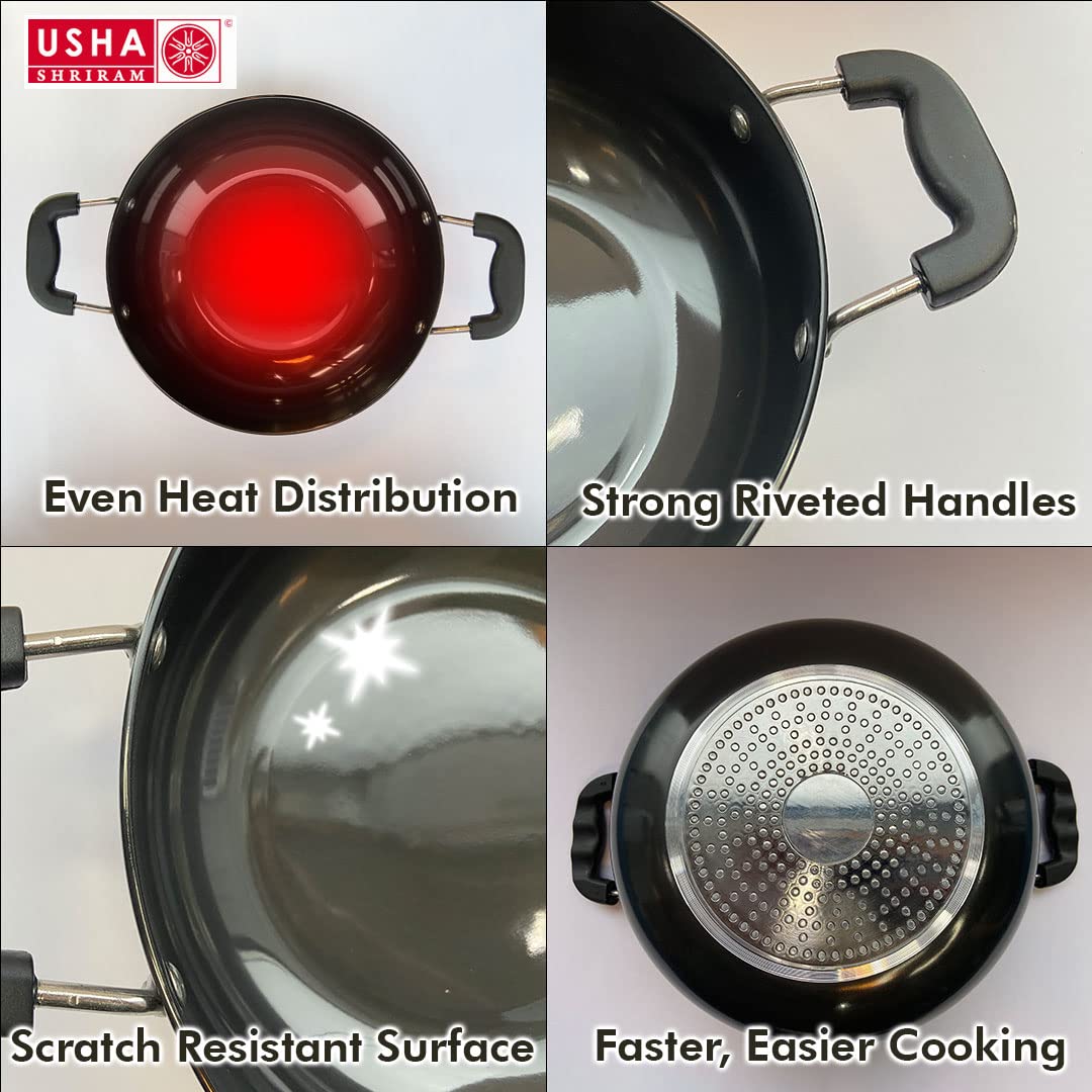 USHA SHRIRAM Stainless Steel Cookware - stylish kitchen addition