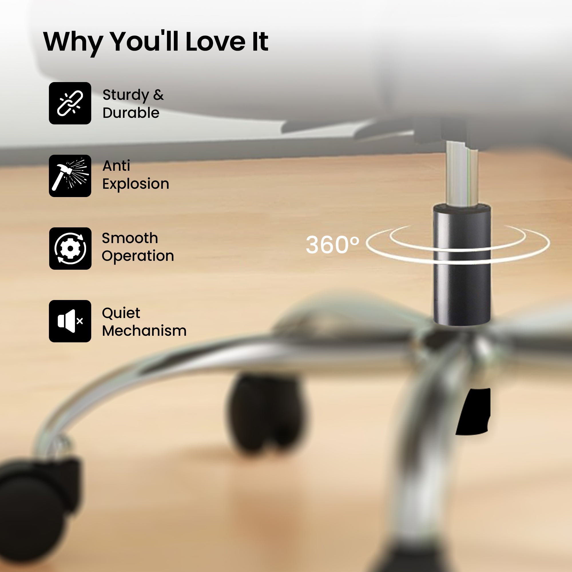 SAVYA HOME adjustable chair - Versatile use case