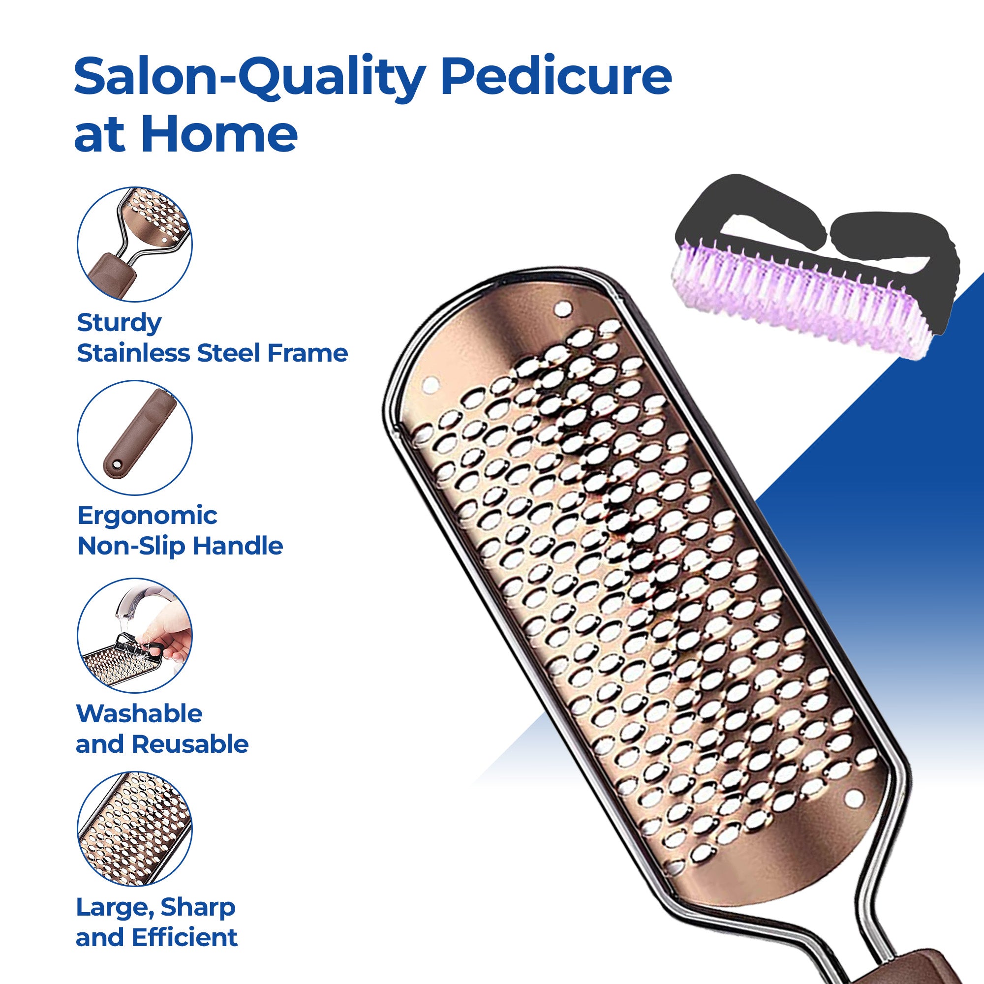 Dr Foot foot scrubber - Perfect for home pedicures