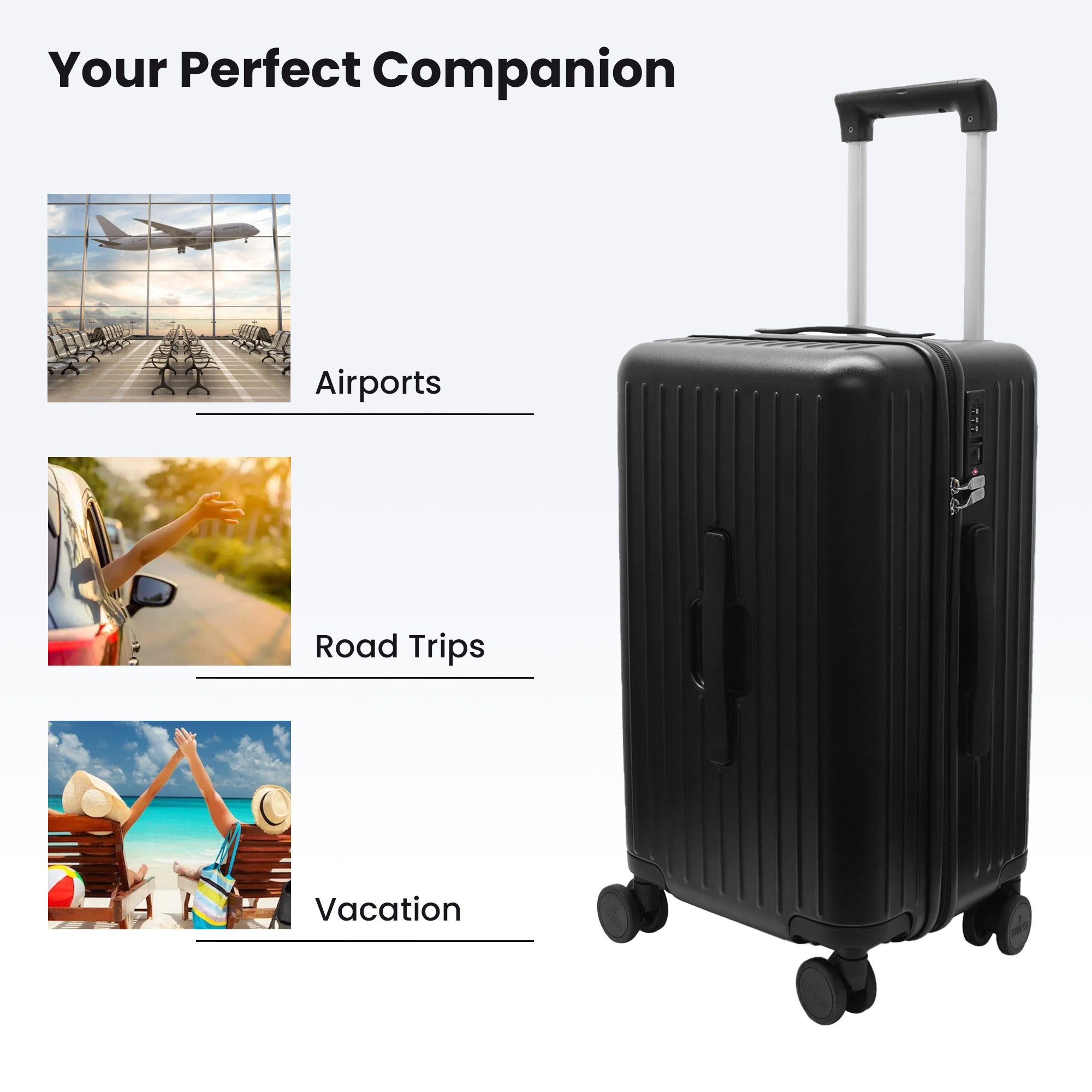 Clownfish Rover suitcase - Lightweight and durable travel