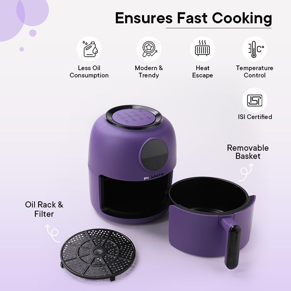 FUMATO air fryer - user-friendly design