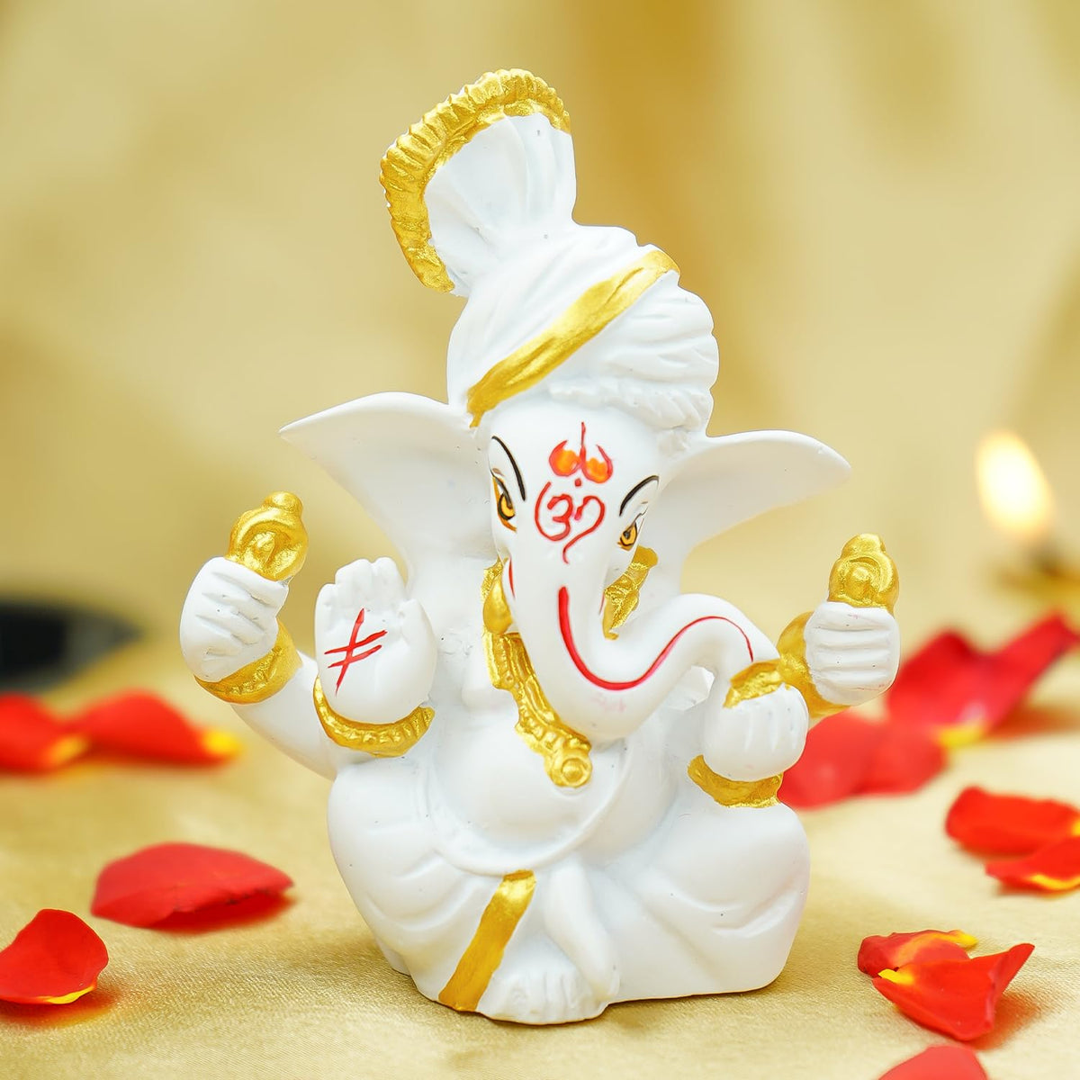 Ekhasa Ganesh Idol - traditional religious decor for homes