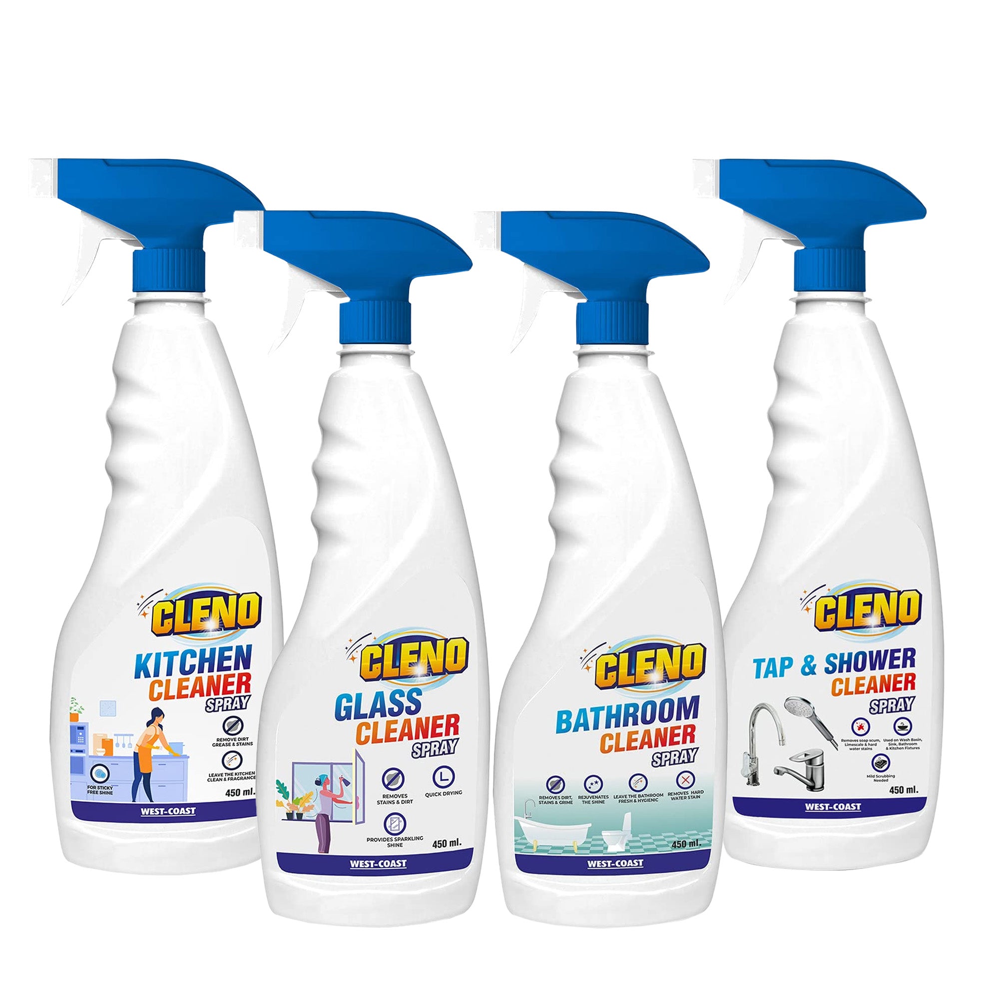 Cleno Bathroom Cleaner - tackling tough stains