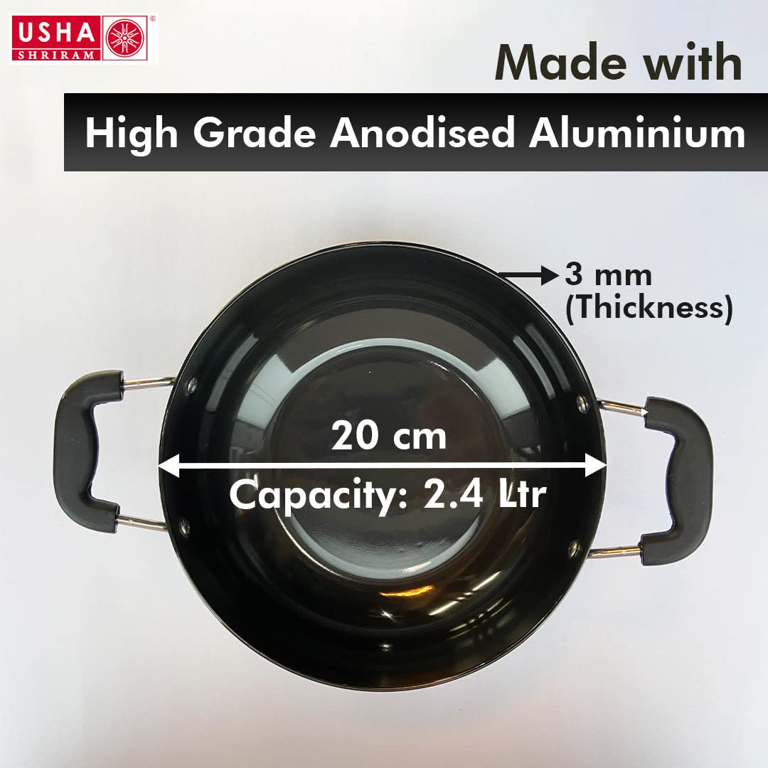 USHA SHRIRAM deep kadai - perfect for family meals