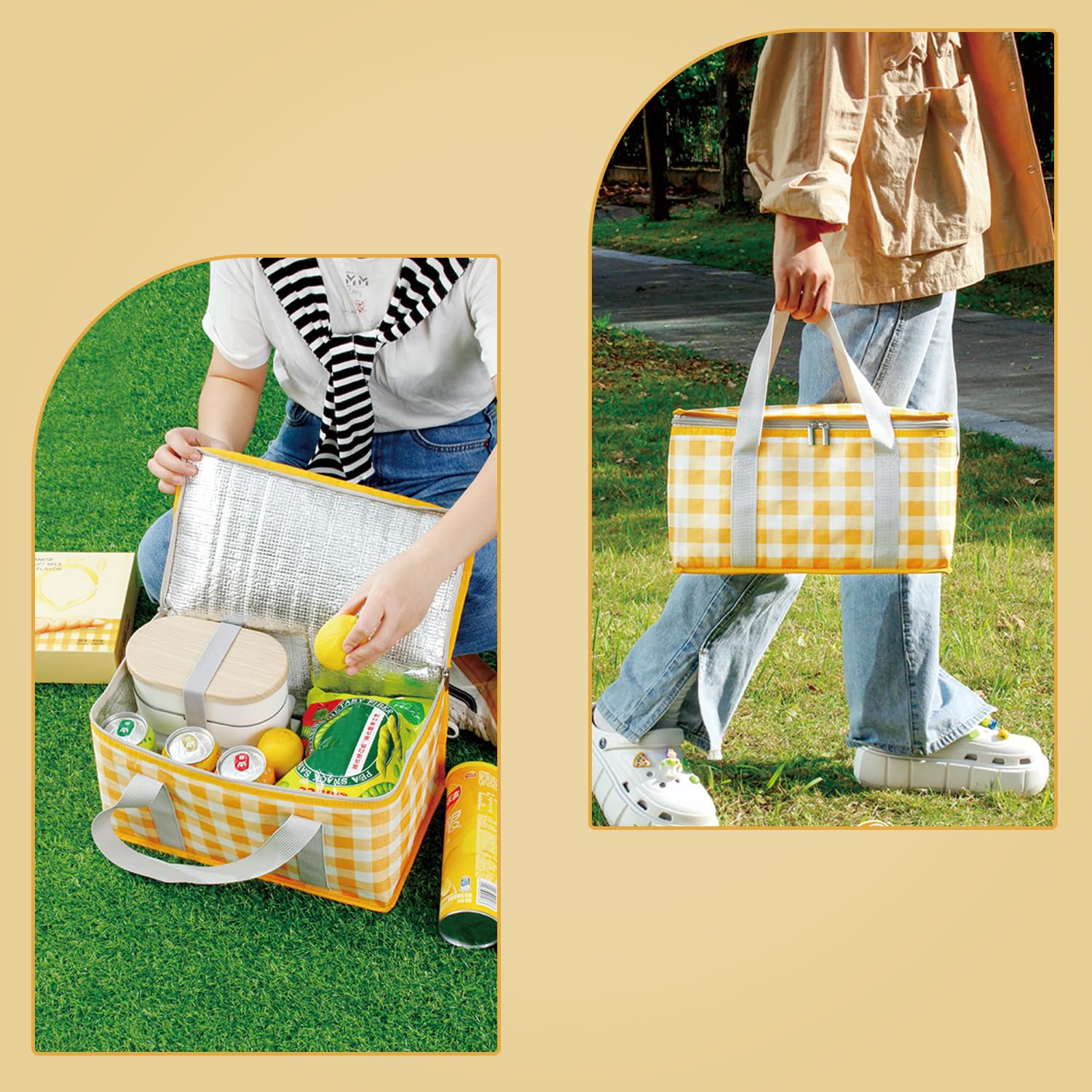 Kuber Industries travel camping bag - beach outing