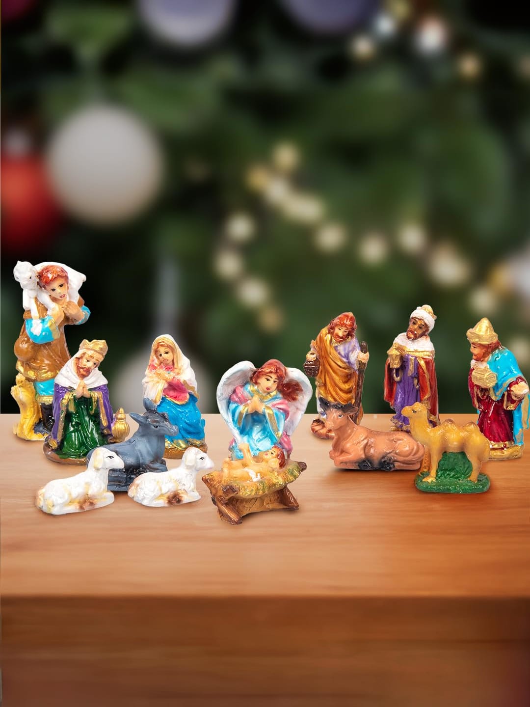 Gleevers decorative nativity set - Festive mantel piece