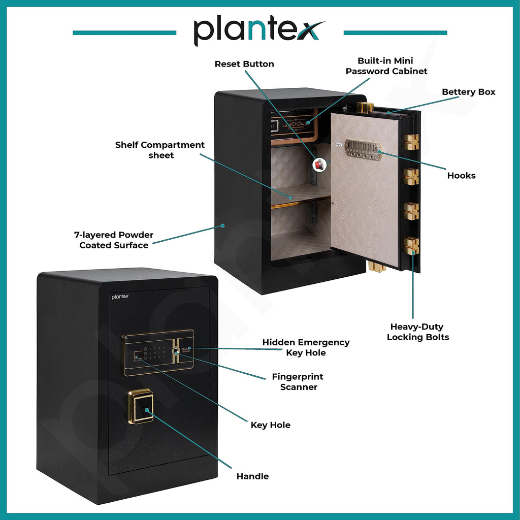 Plantex Digital Safe Locker for Home-Security locker with Digital ...