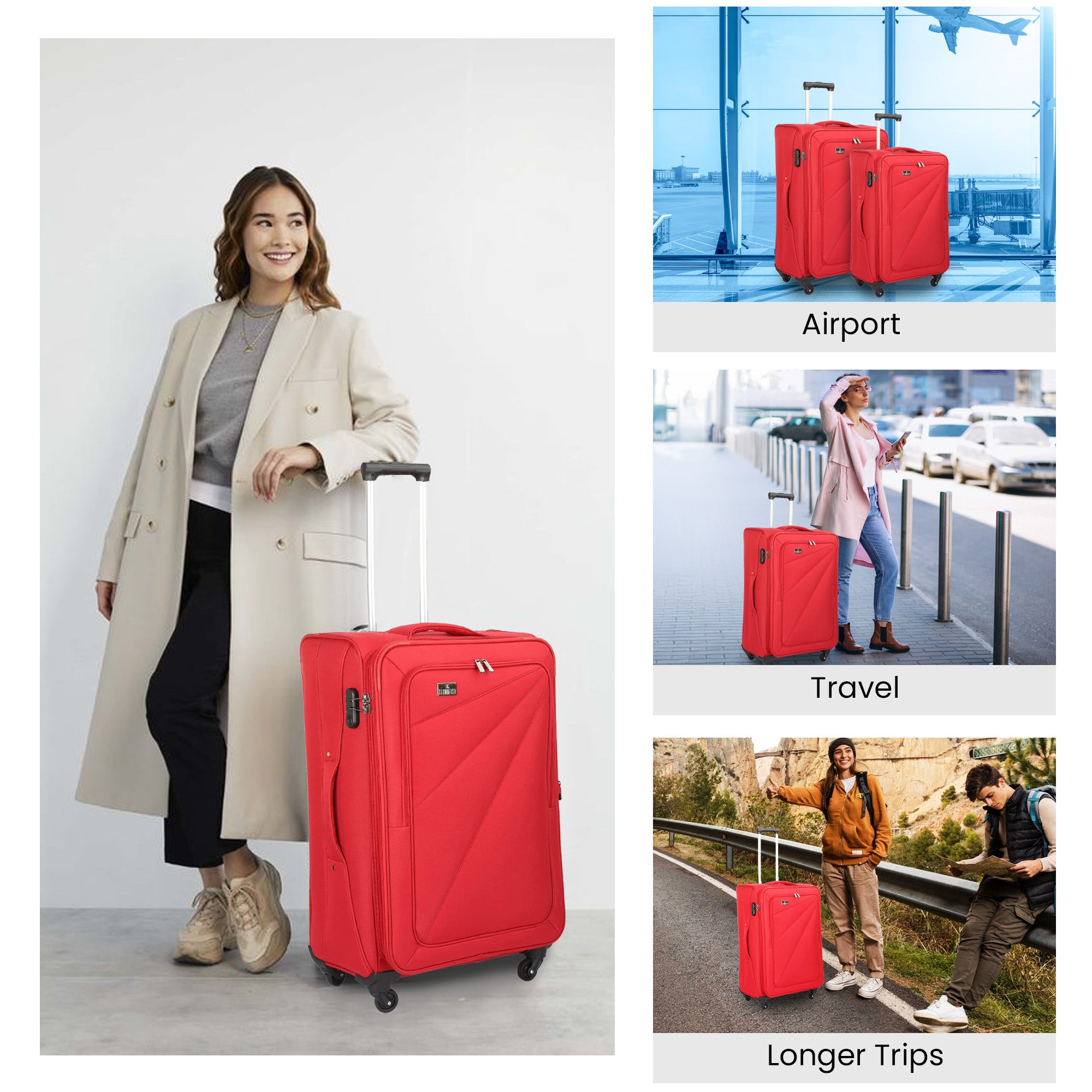 Clownfish Farren Softcase Trolley - Business Travel