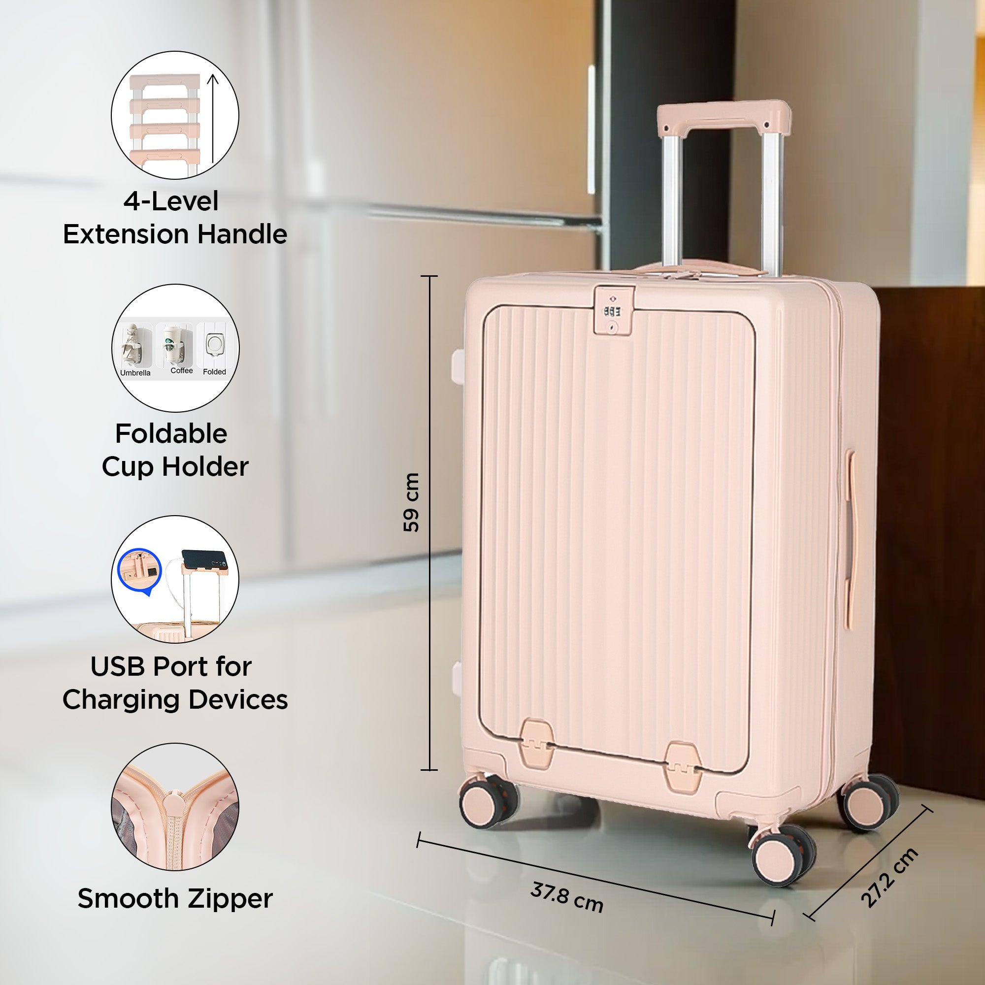 UMAI cabin bag - practical design for weekend getaways