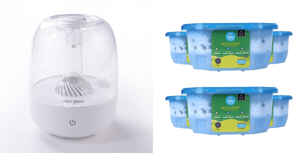 Absorbia large ultrasonic humidifier - effective for nursery air quality