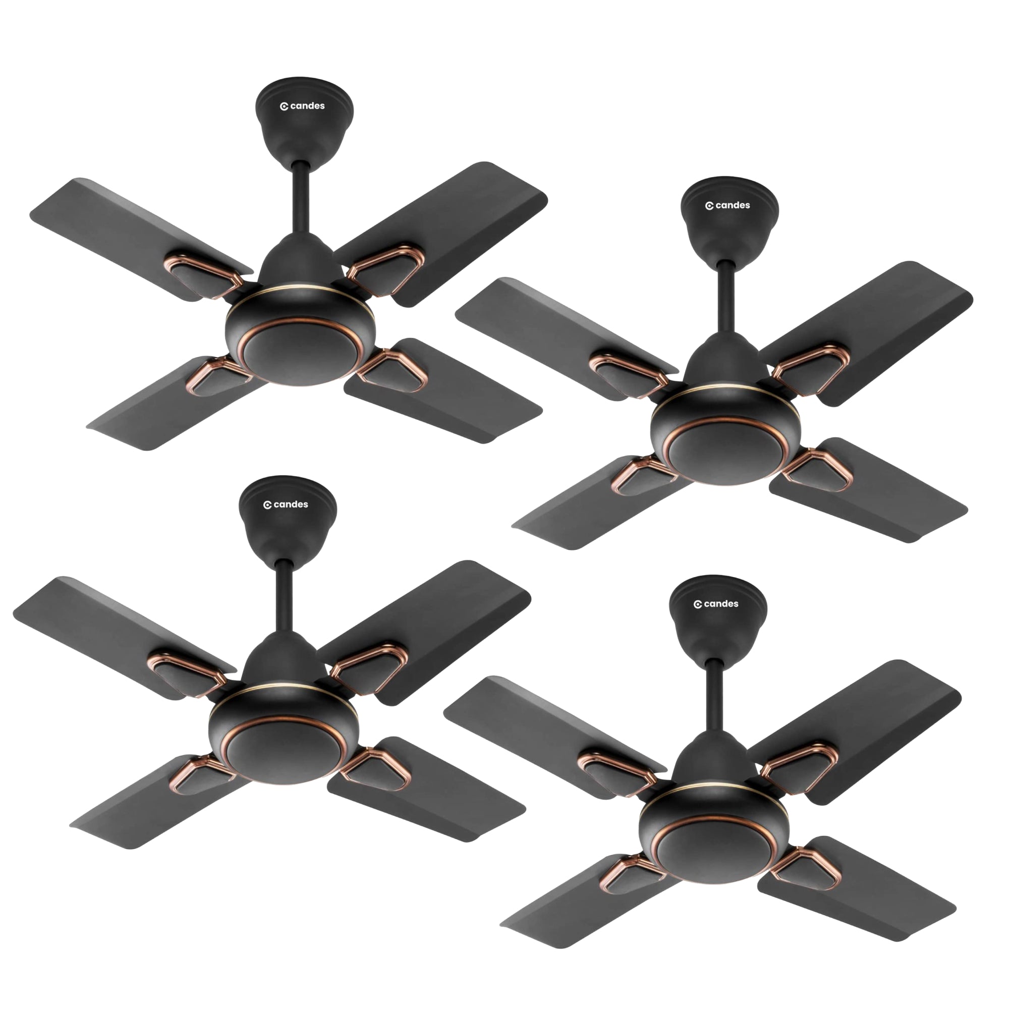 Candes Brio Turbo Small Ceiling Fan - Energy Efficient Cooling