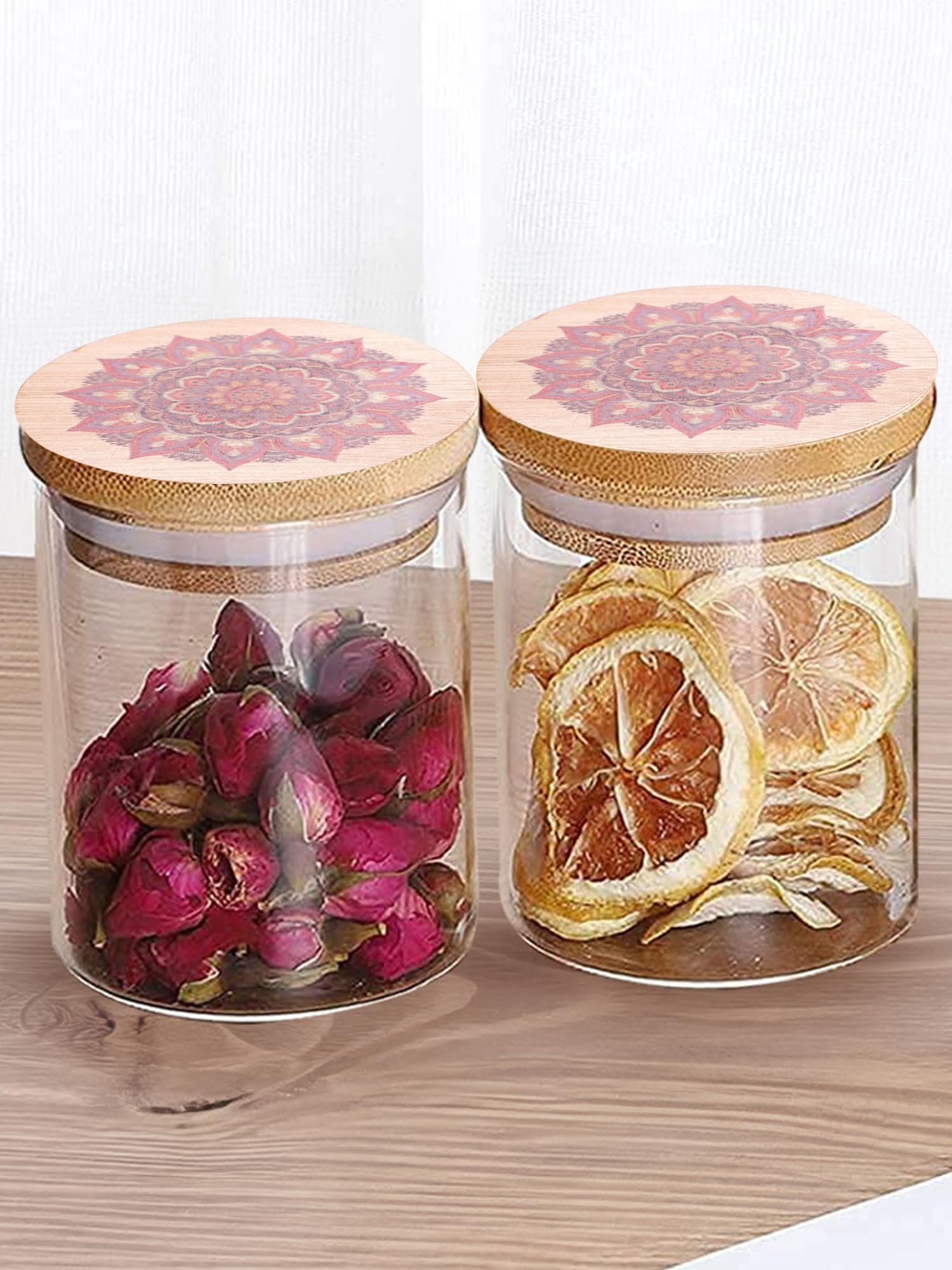 The Better Home UMAI Glass Jar - Perfect for Tea and Coffee