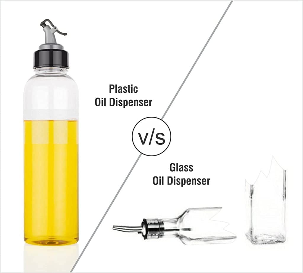 Kuber Industries plastic oil dispenser - Restaurant use