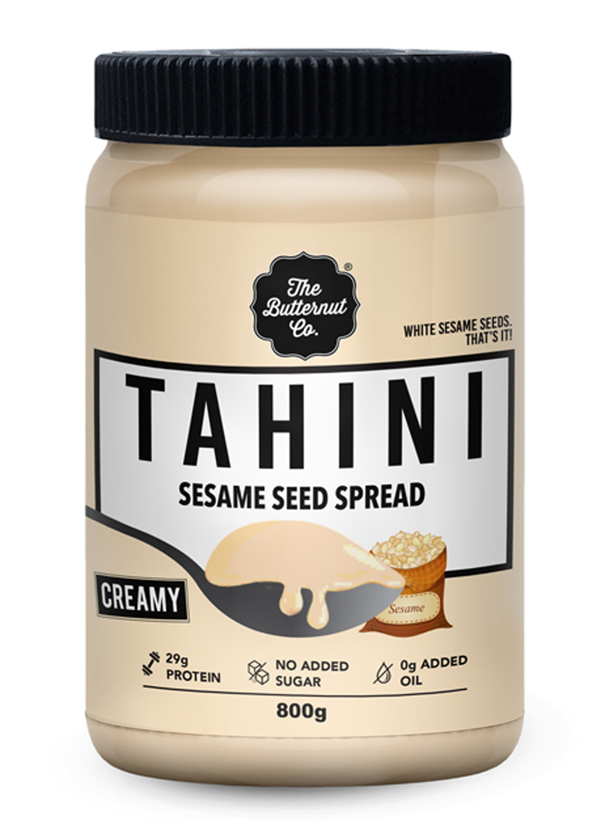 The Butternut Co. Creamy Tahini Spread - Versatile Marinade Ingredient