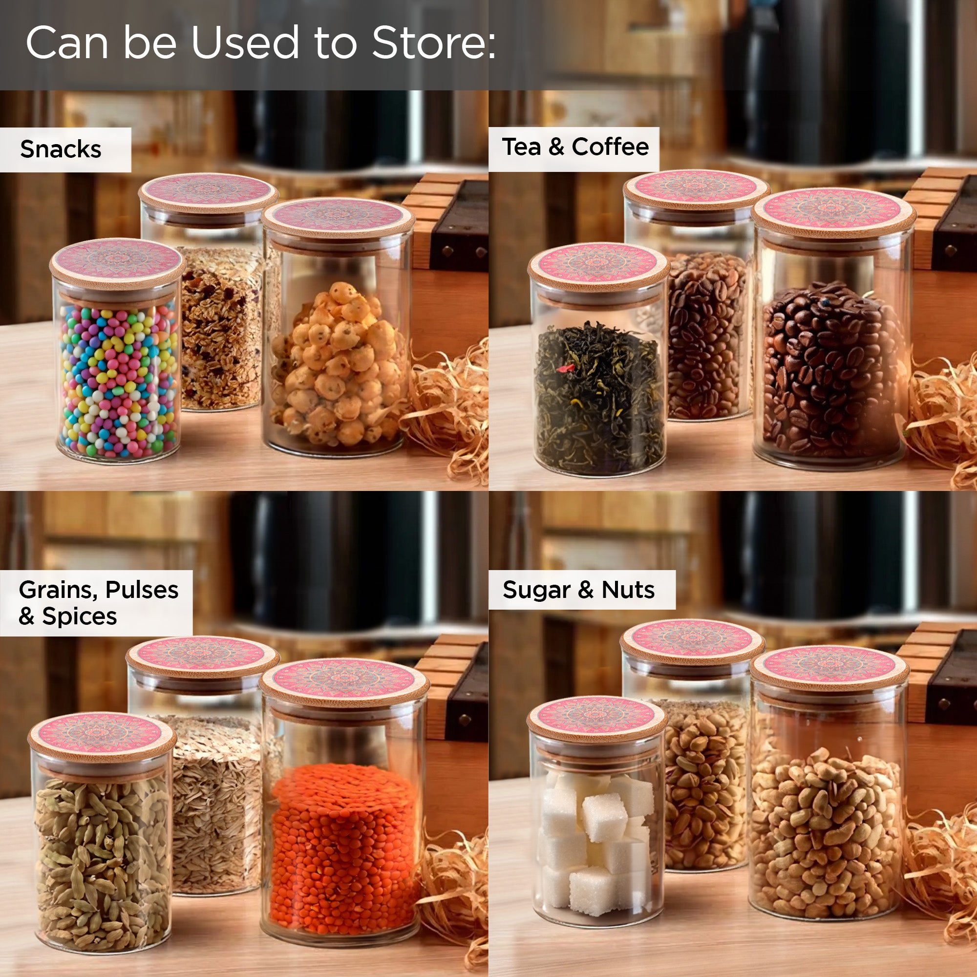 The Better Home airtight jars - pantry decoration