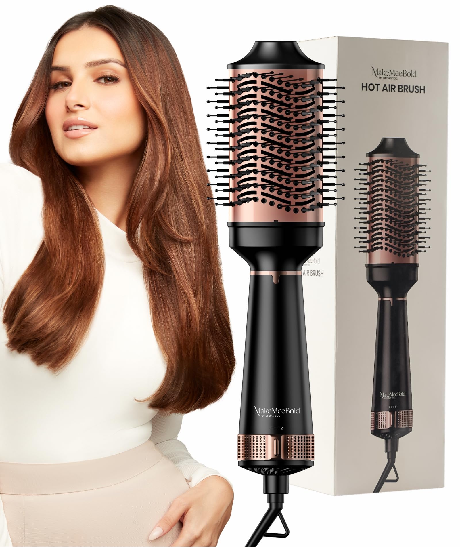 Urban Yog Hair Straightening Brush - Compact and portable