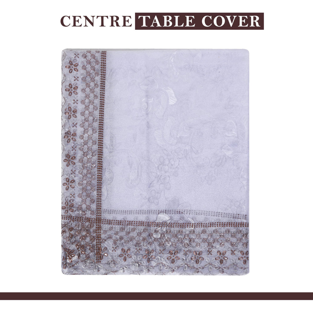 Kuber Industries Center Table Cover | PVC Table Cover | Golden ...
